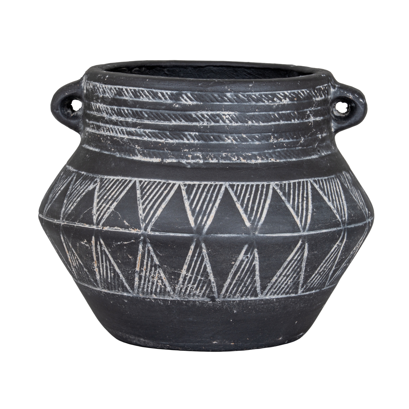 Etched Collection Pot With Handle - Image 2