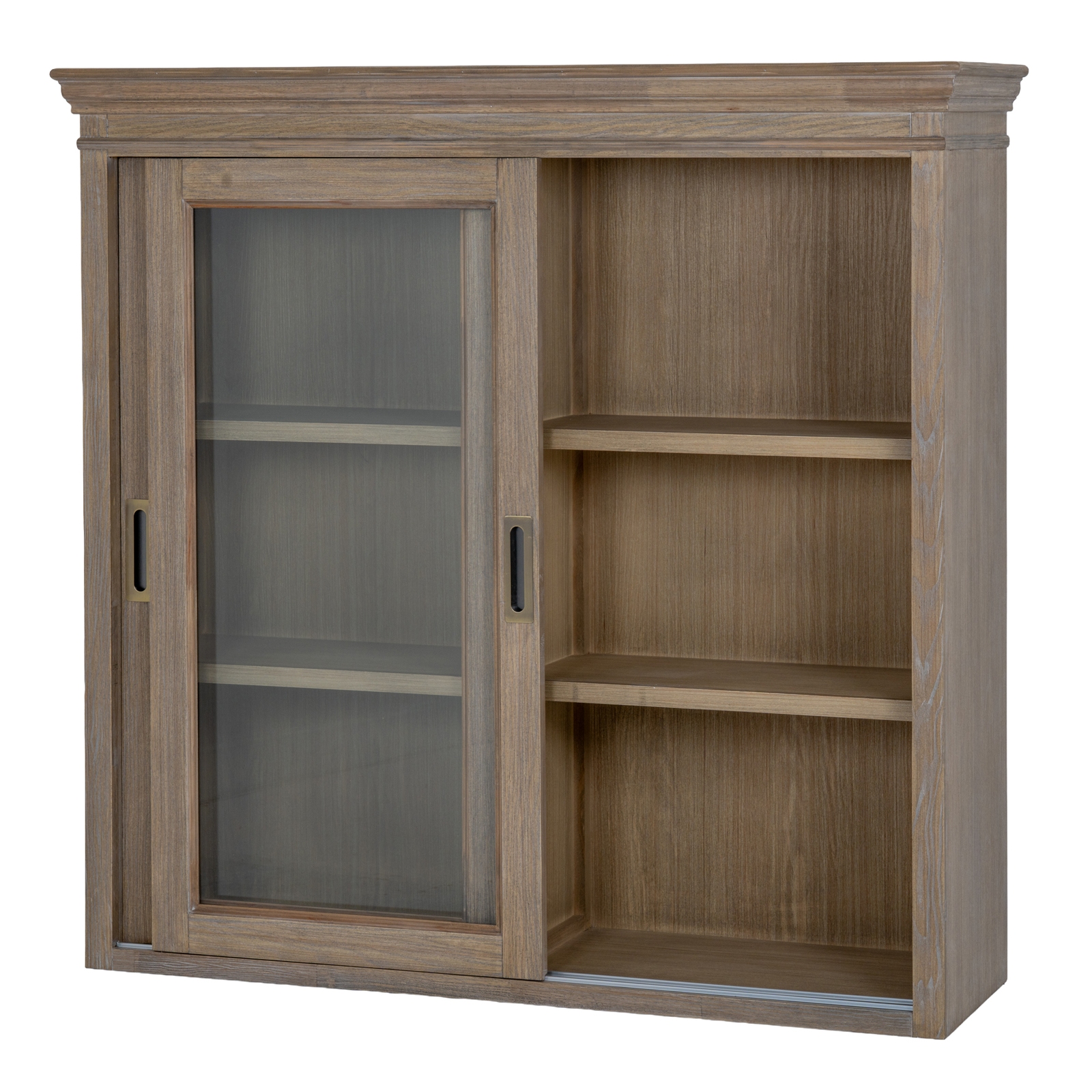 Delphine Collection Sliding Glass Dresser Top - Image 2