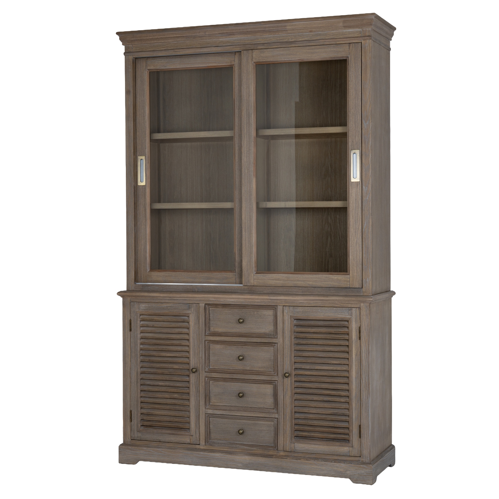 Delphine Collection Sliding Glass Dresser Top - Image 6