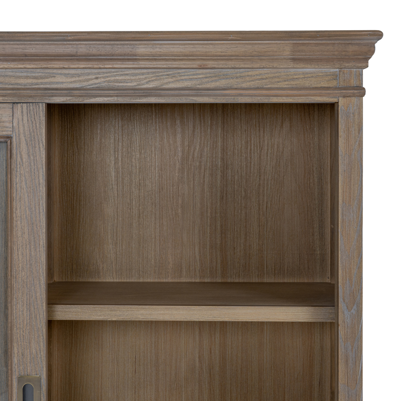 Delphine Collection Sliding Glass Dresser Top - Image 8