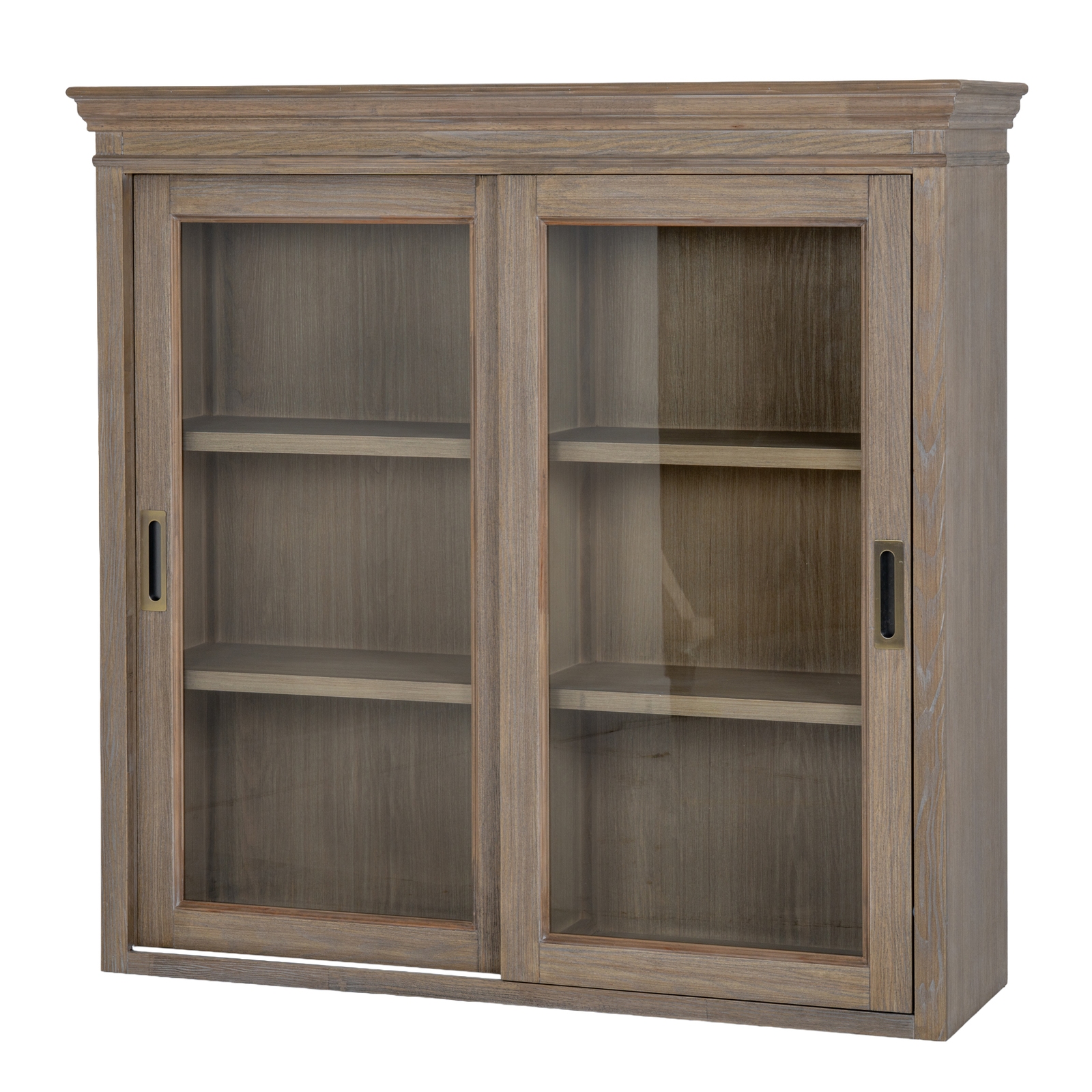 Delphine Collection Sliding Glass Dresser Top - Image 1