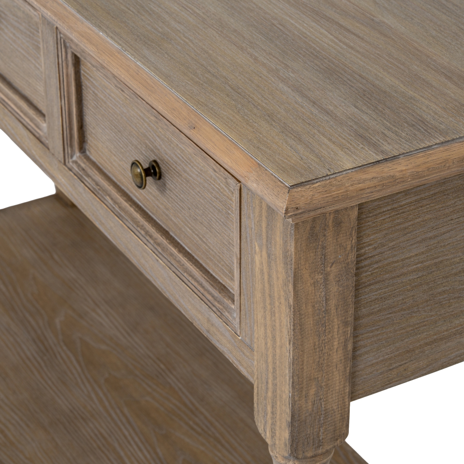 Delphine Collection 3 Drawer Console With Shelf - Image 3