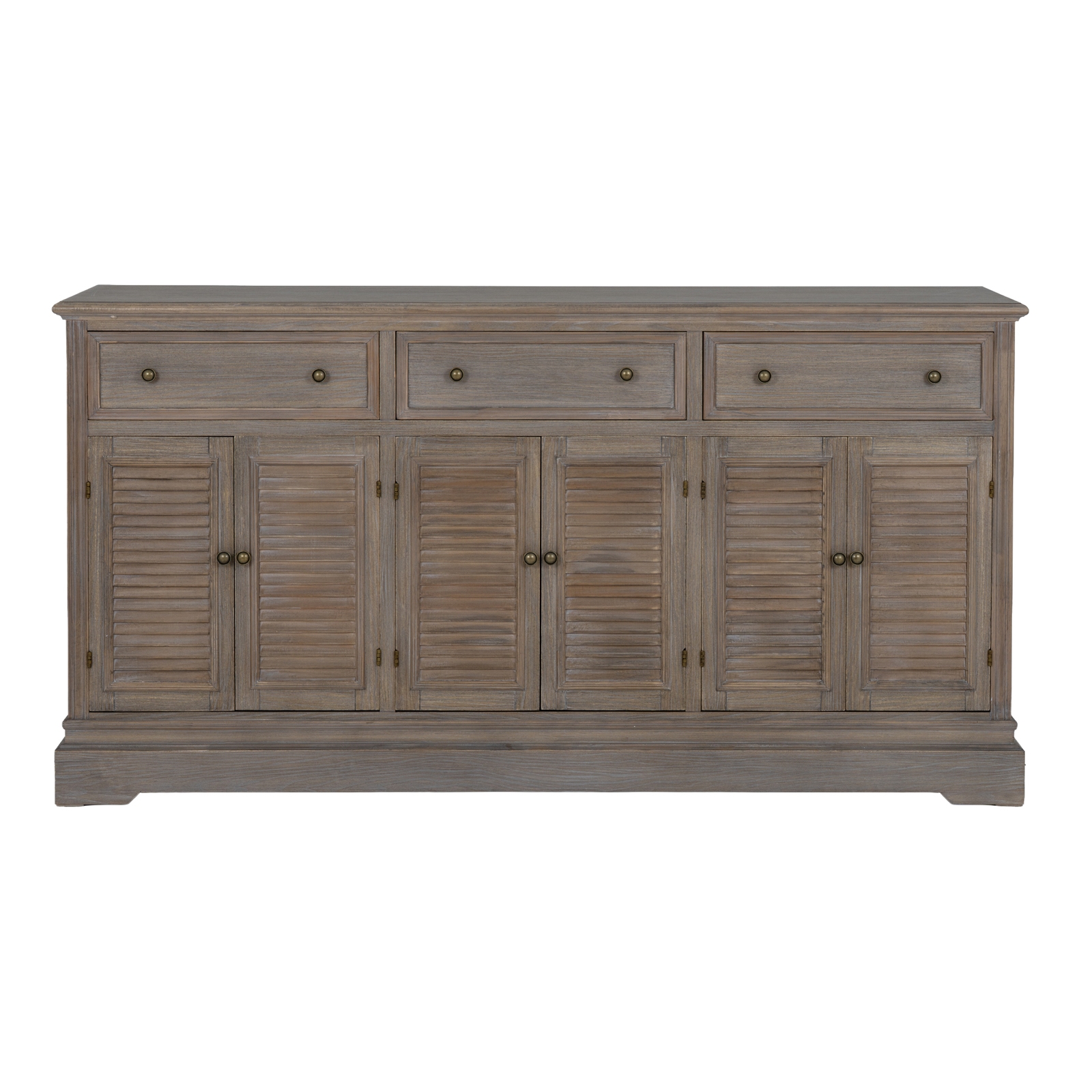 Delphine Collection 6 Door 3 Drawer Large Dresser Base - Image 2