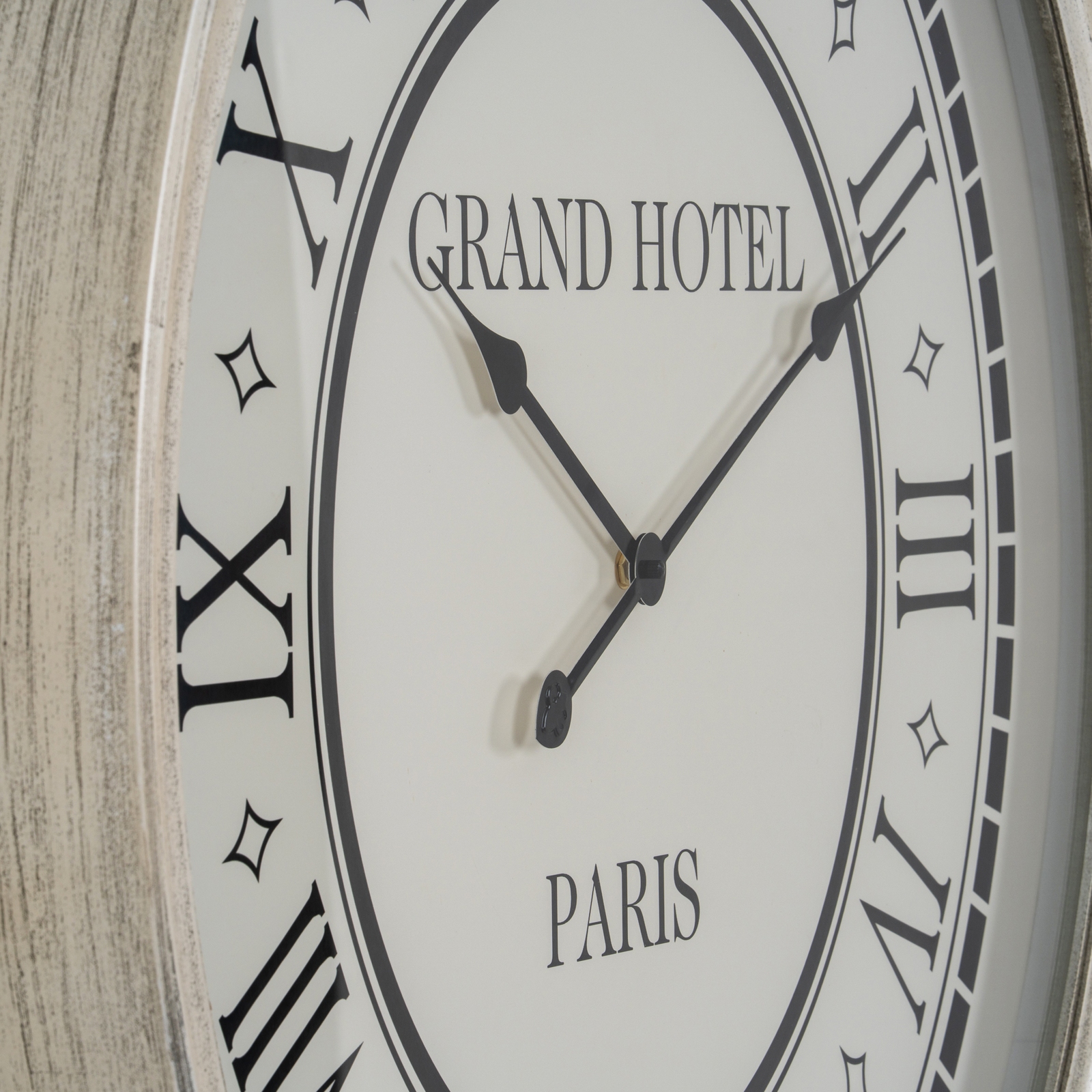 Hotel Paris Large Grey Clock With Glass - Image 2