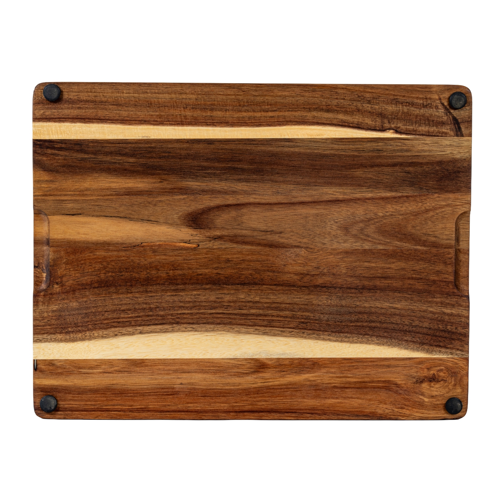 Acacia Cheese Board Set With Grey Ceramic Bowls and Cutlery - Image 4