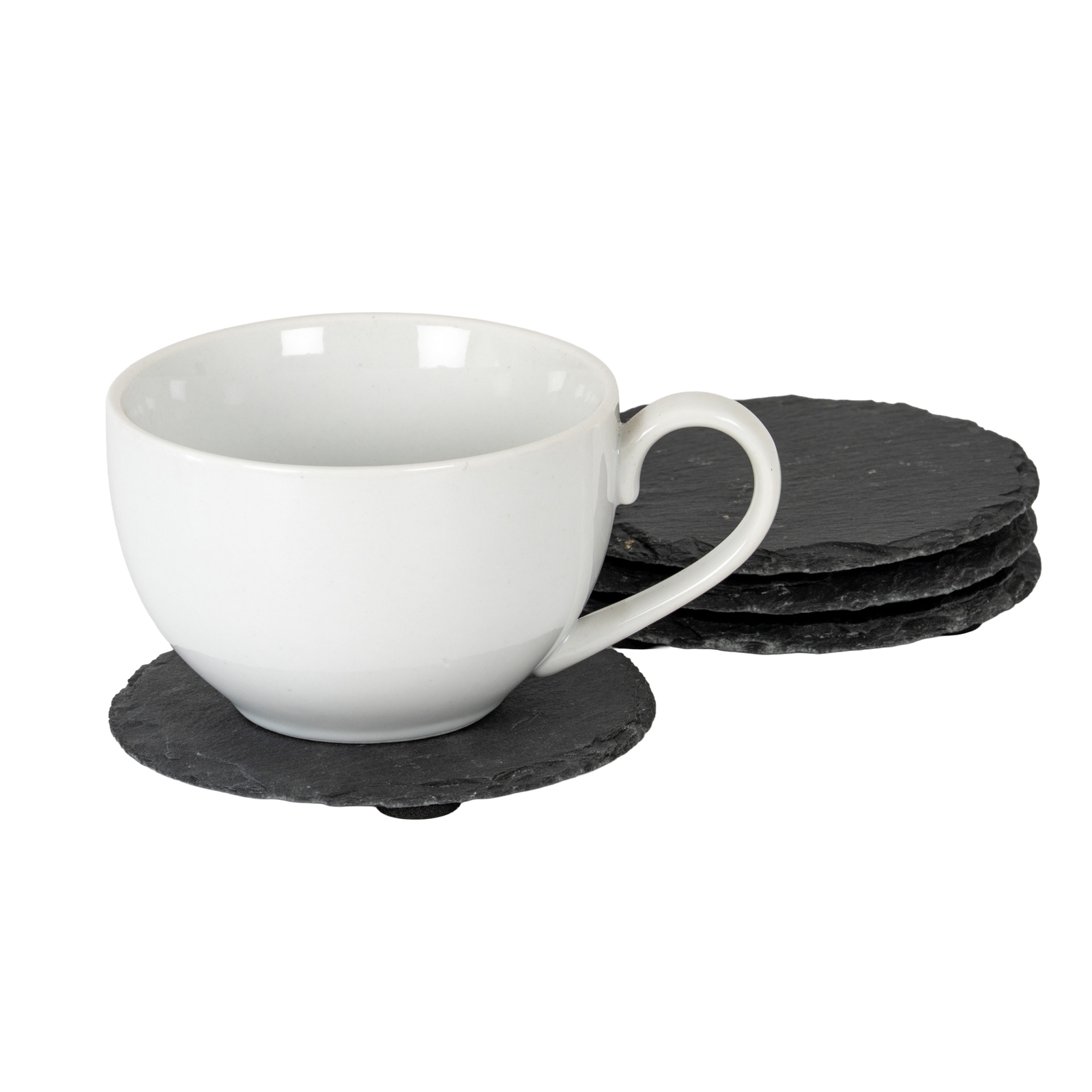 Set of Four Square Slate Coasters - Image 2