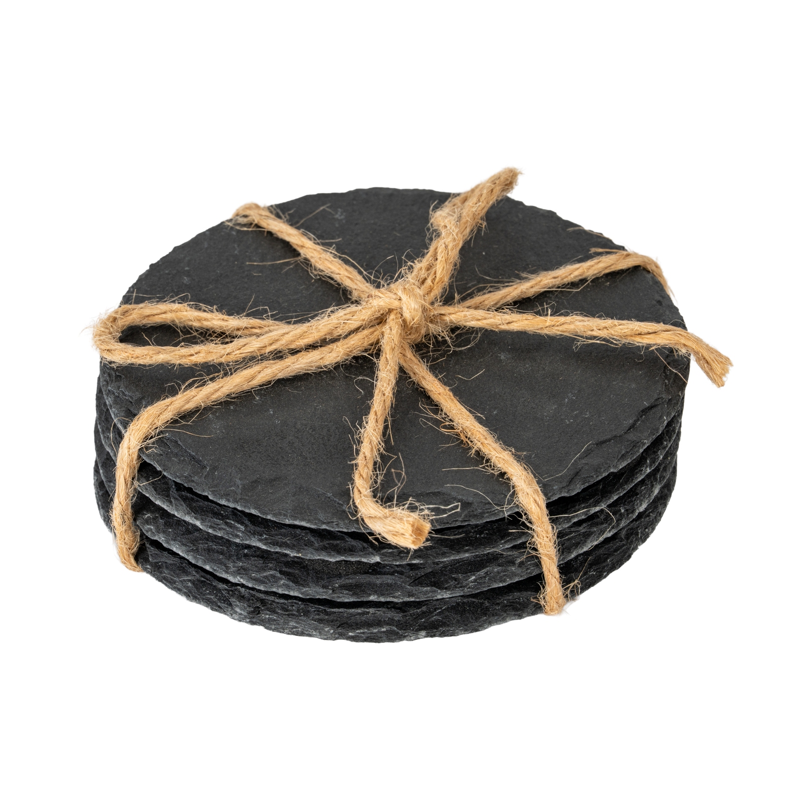 Set of Four Square Slate Coasters - Image 1