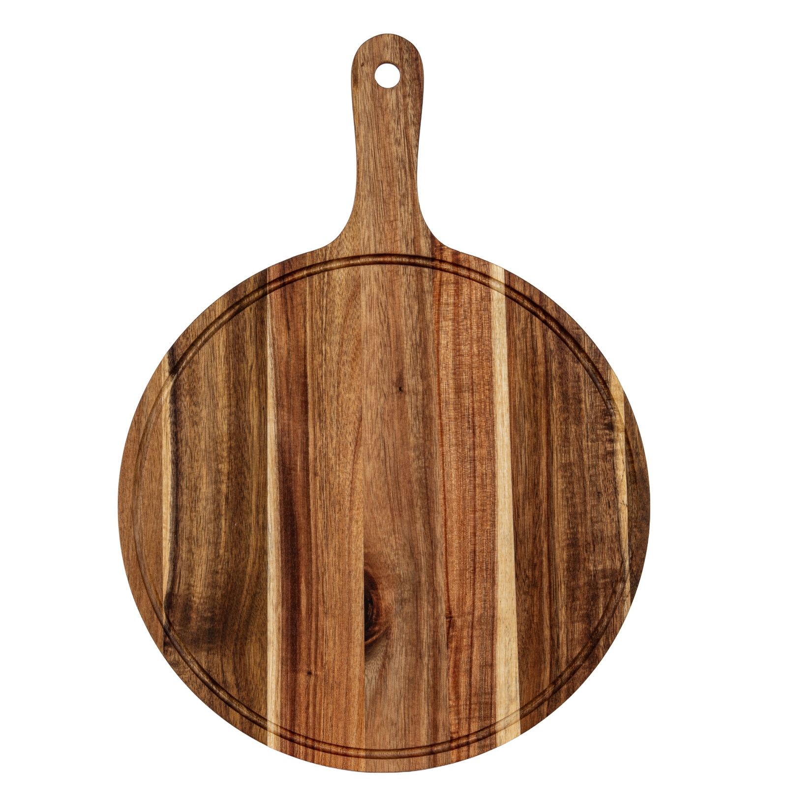 Round Acacia Serving Board - Image 1