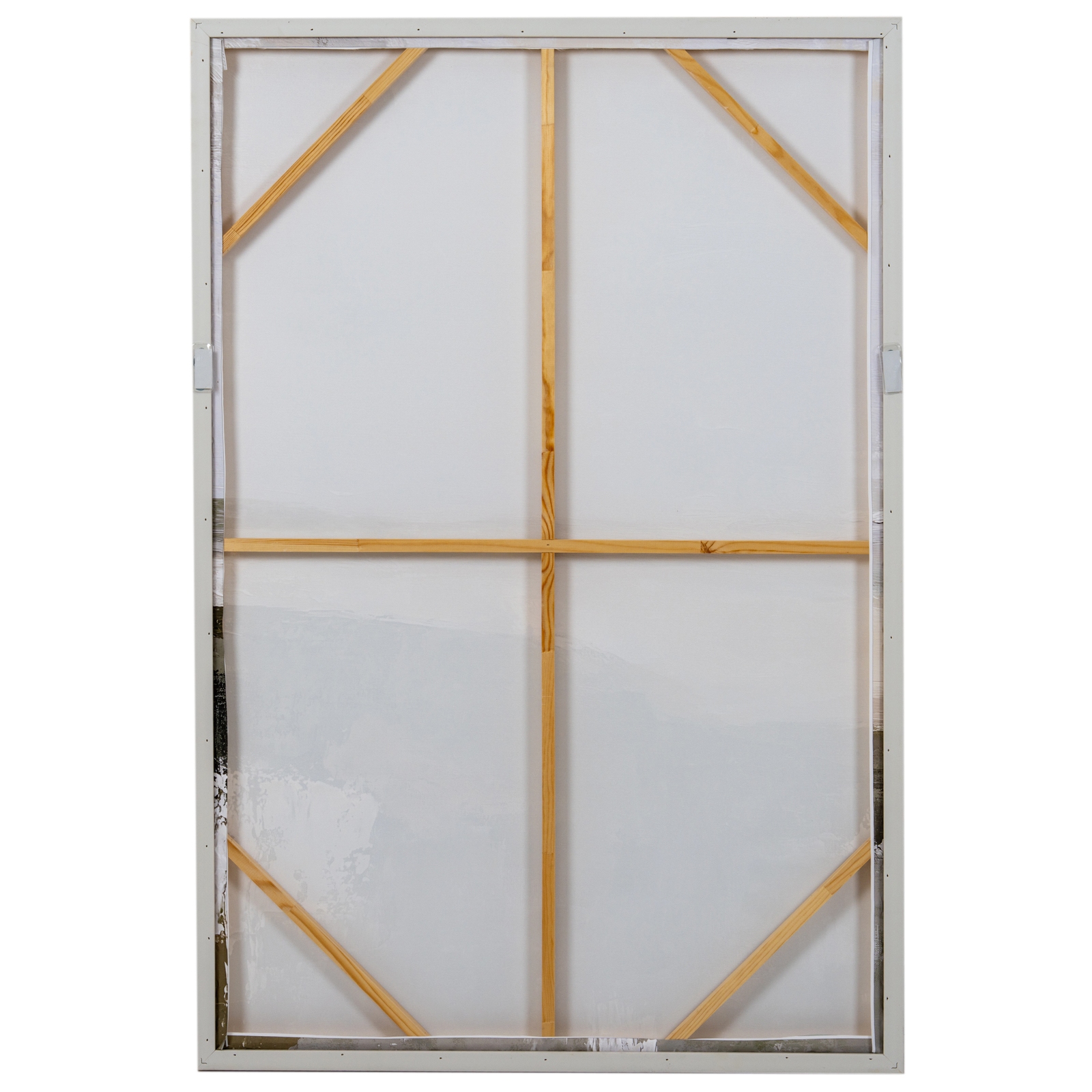 Hillside View Hand Painted Canvas in Frame - Image 5