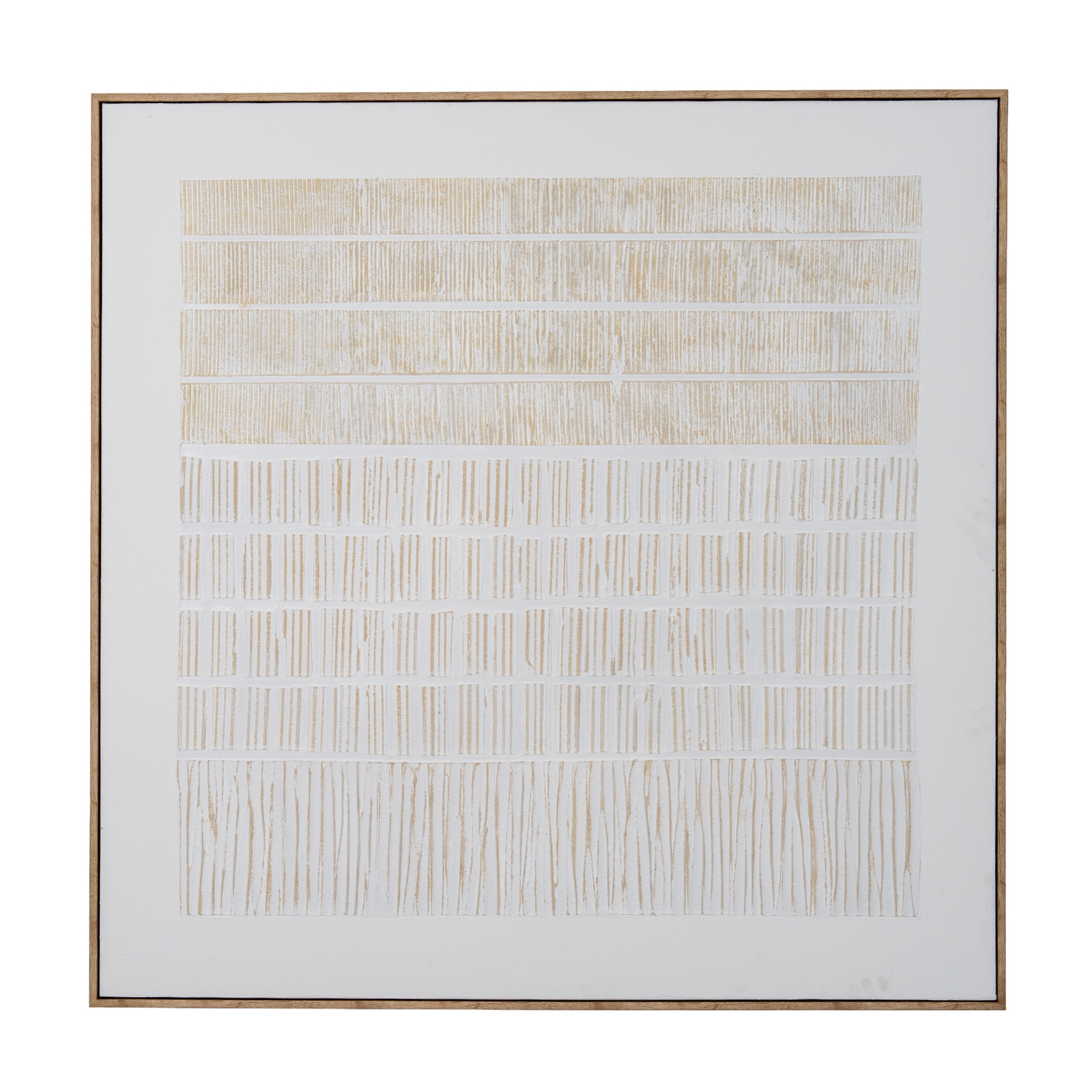 Sola Textured Line Canvas in Frame - Image 1