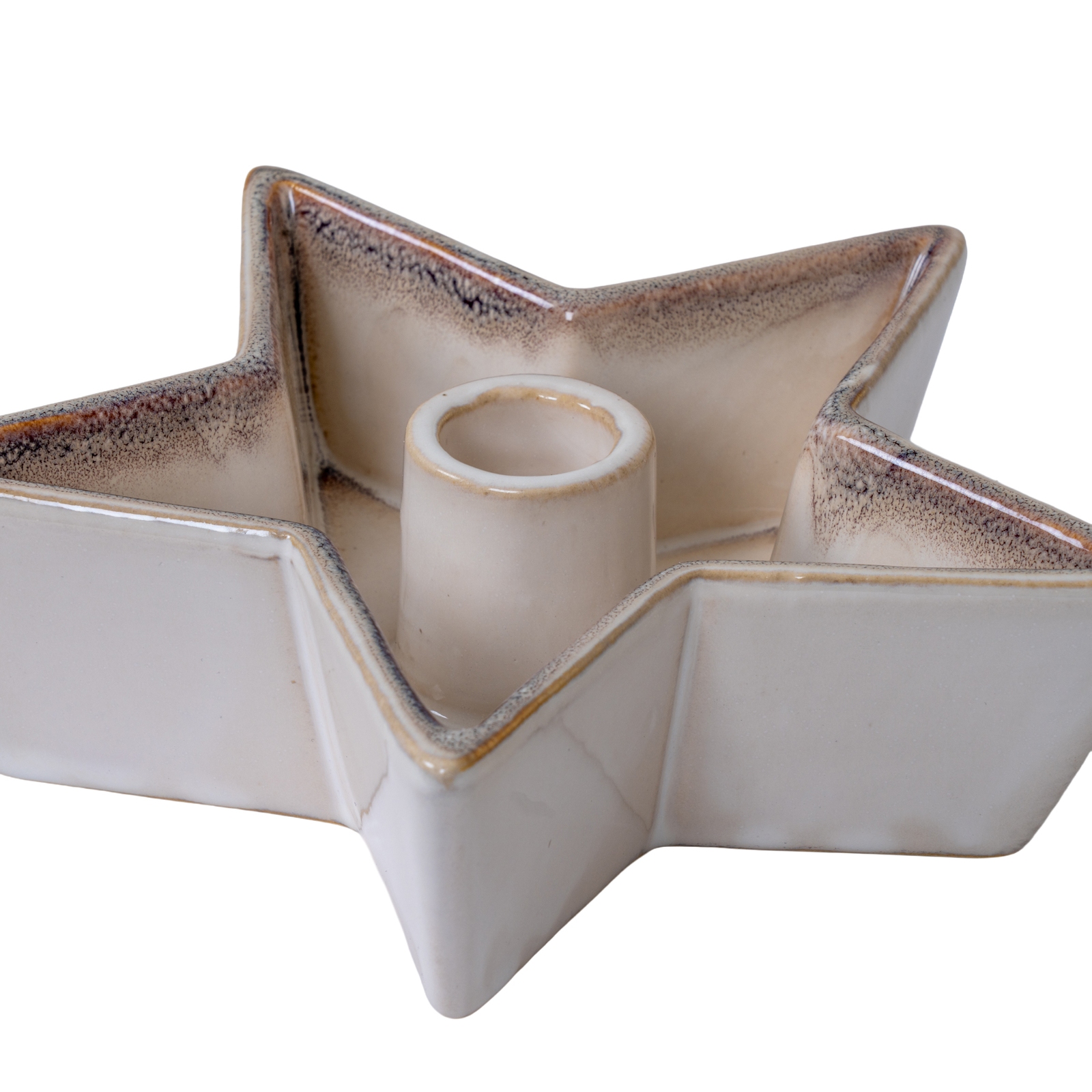 Small Solace Cement Star Candle Holder - Image 4