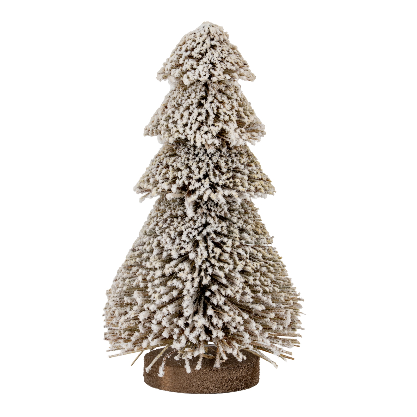 Medium Tiered Snowy Brush Tree - Image 1