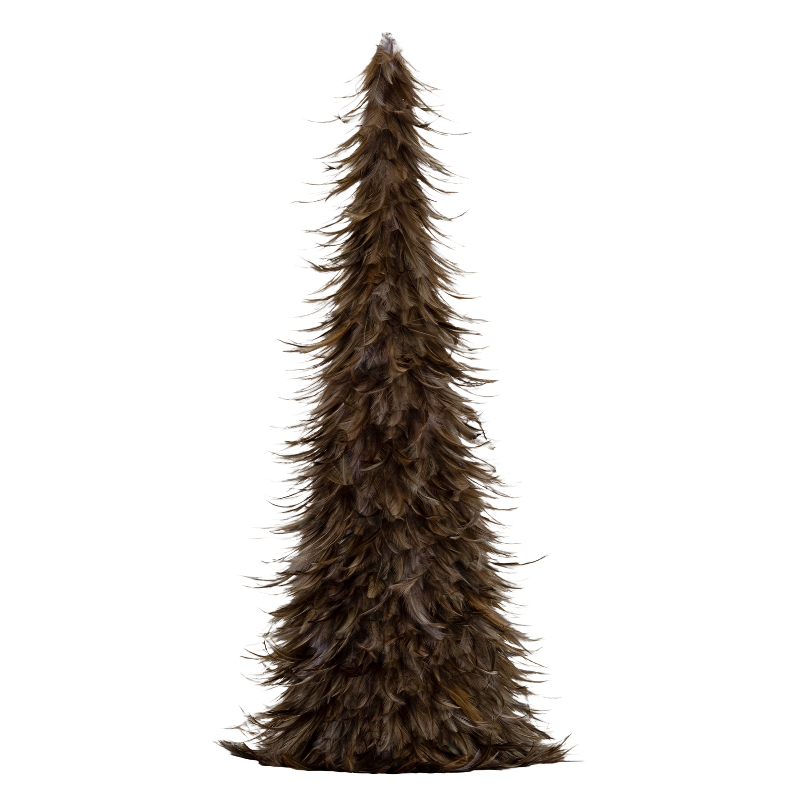 Large Fawn Feather Tree - Image 1