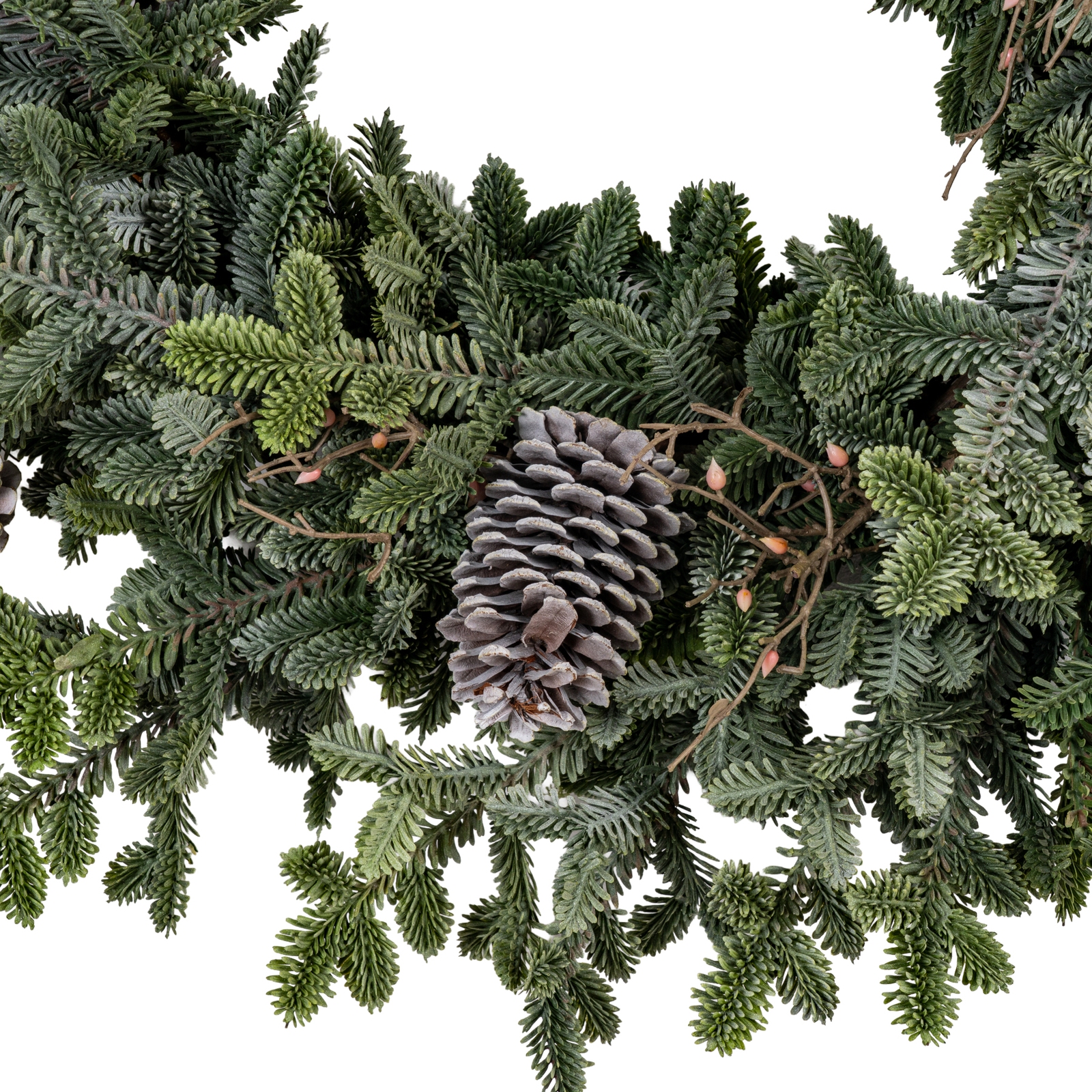 Woodland Pine Wreath With Pinecones - Image 2