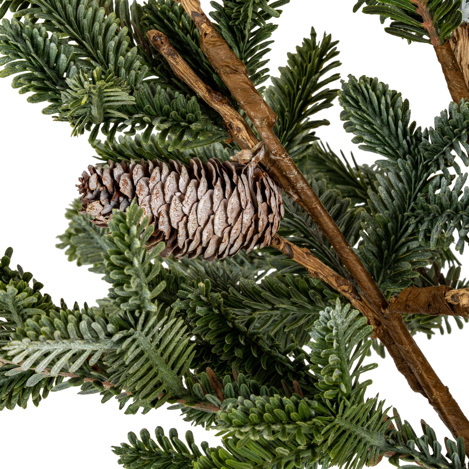Woodland Pine Teardrop Swag With Pinecones - Image 2