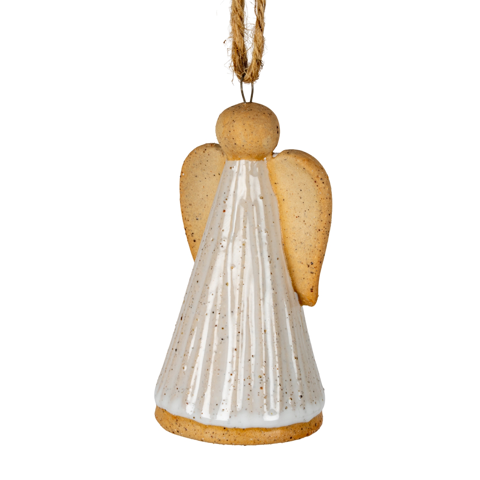 Flurry Angel Ceramic Tree Ornament - Image 3