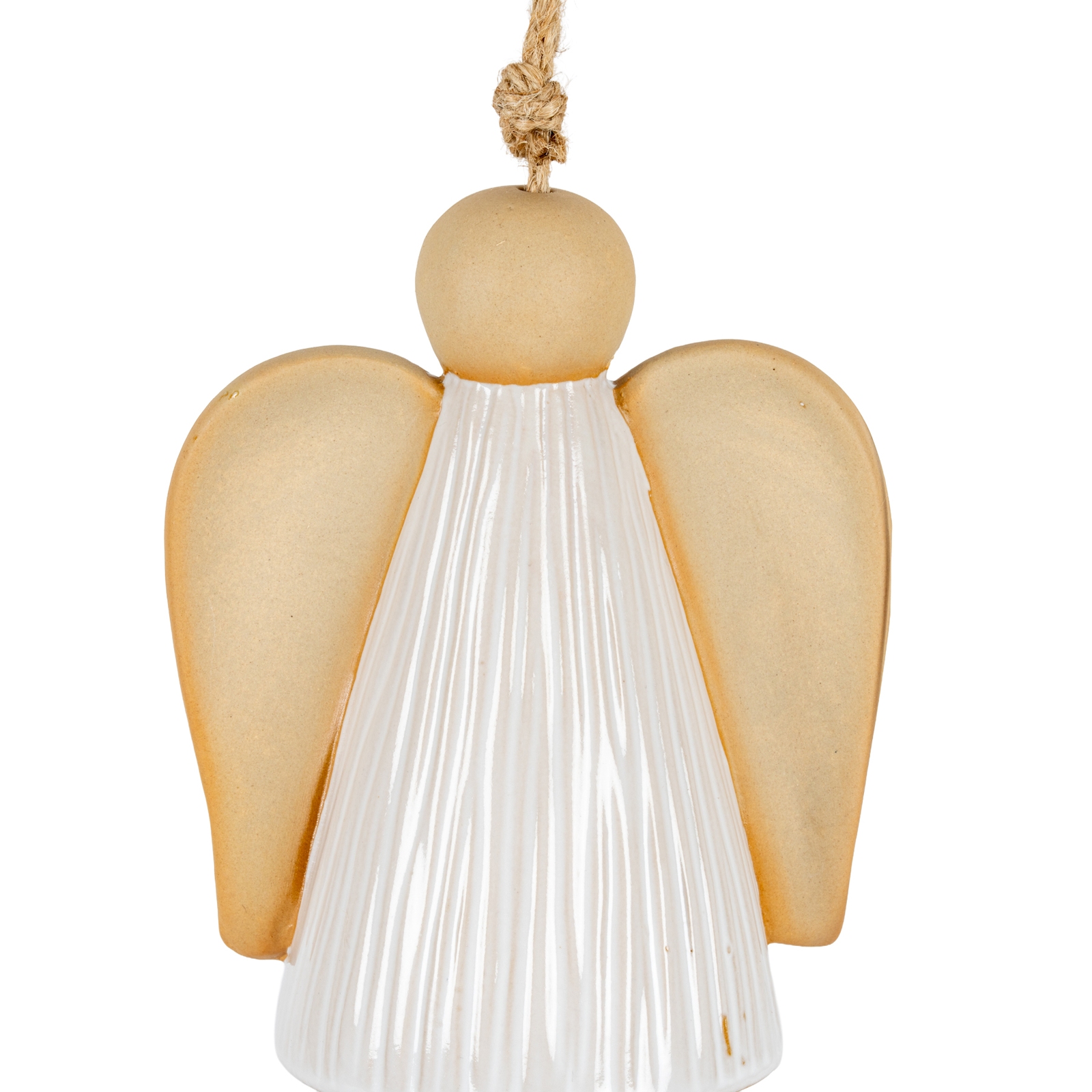 Hush Angel Ceramic Tree Ornament - Image 2