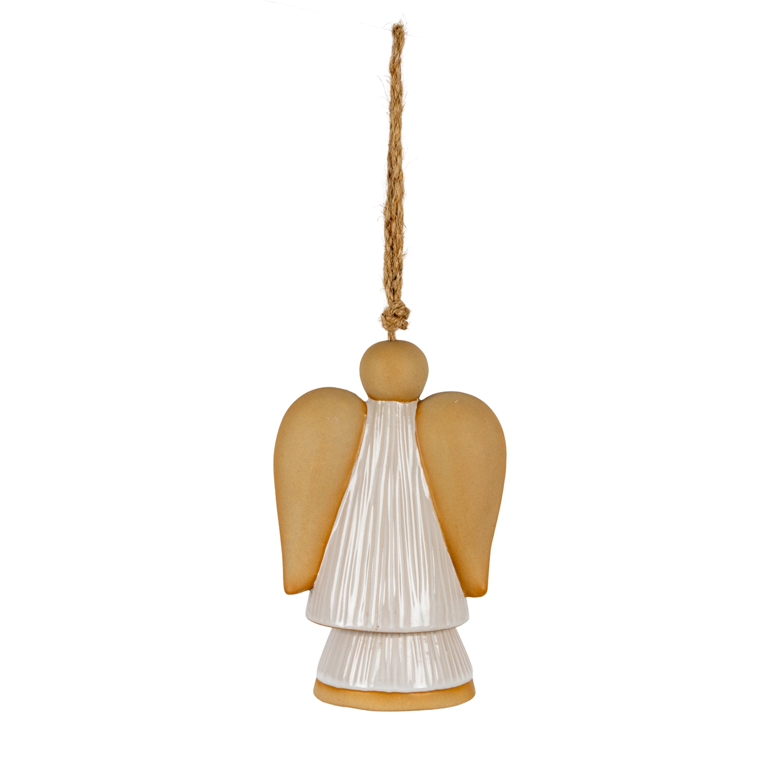 Hush Angel Ceramic Tree Ornament - Image 1