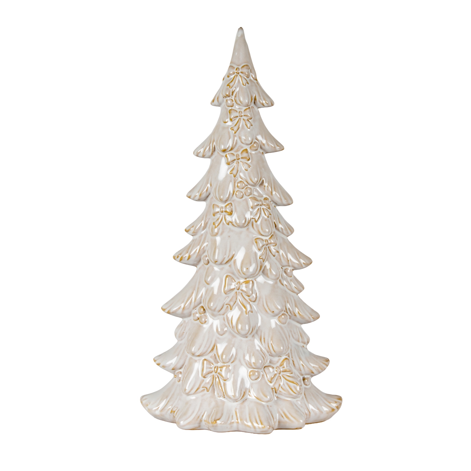 Alora Ceramic Medium Tree With Bows - Image 1