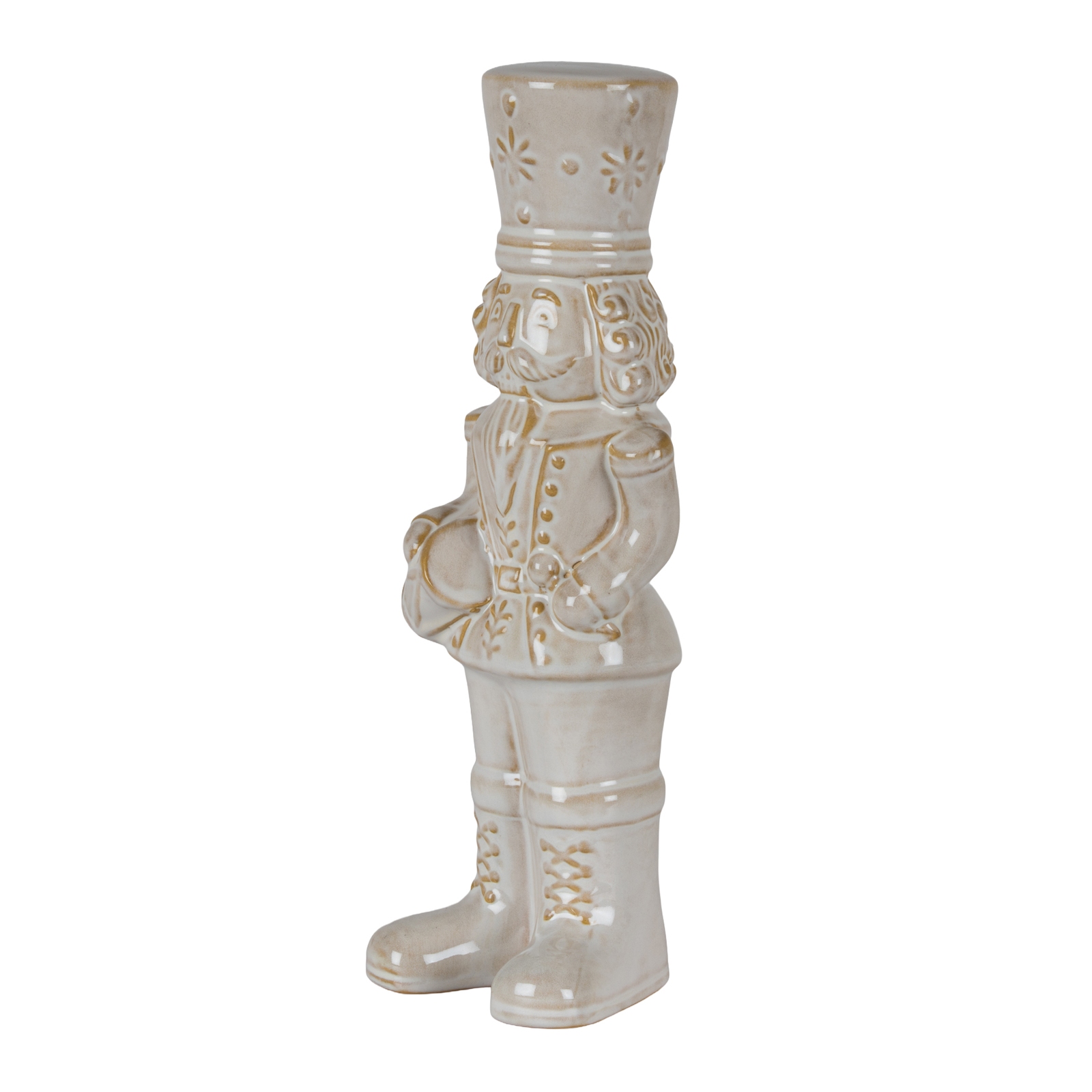 Alora Ceramic Nutcracker With Drum - Image 2