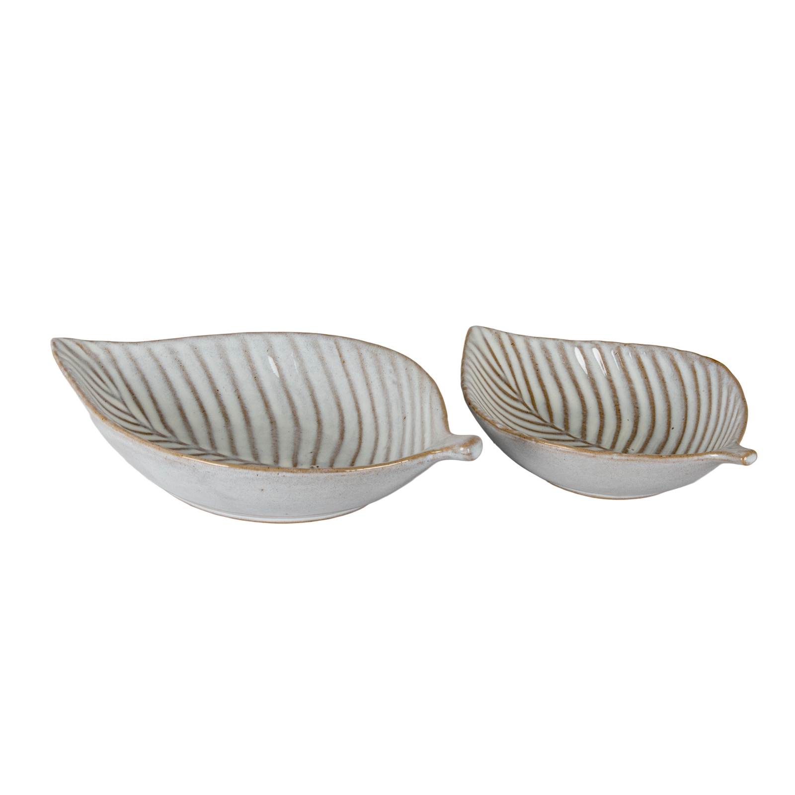 Alora Ceramic Elm Leaf Medium Dish - Image 4
