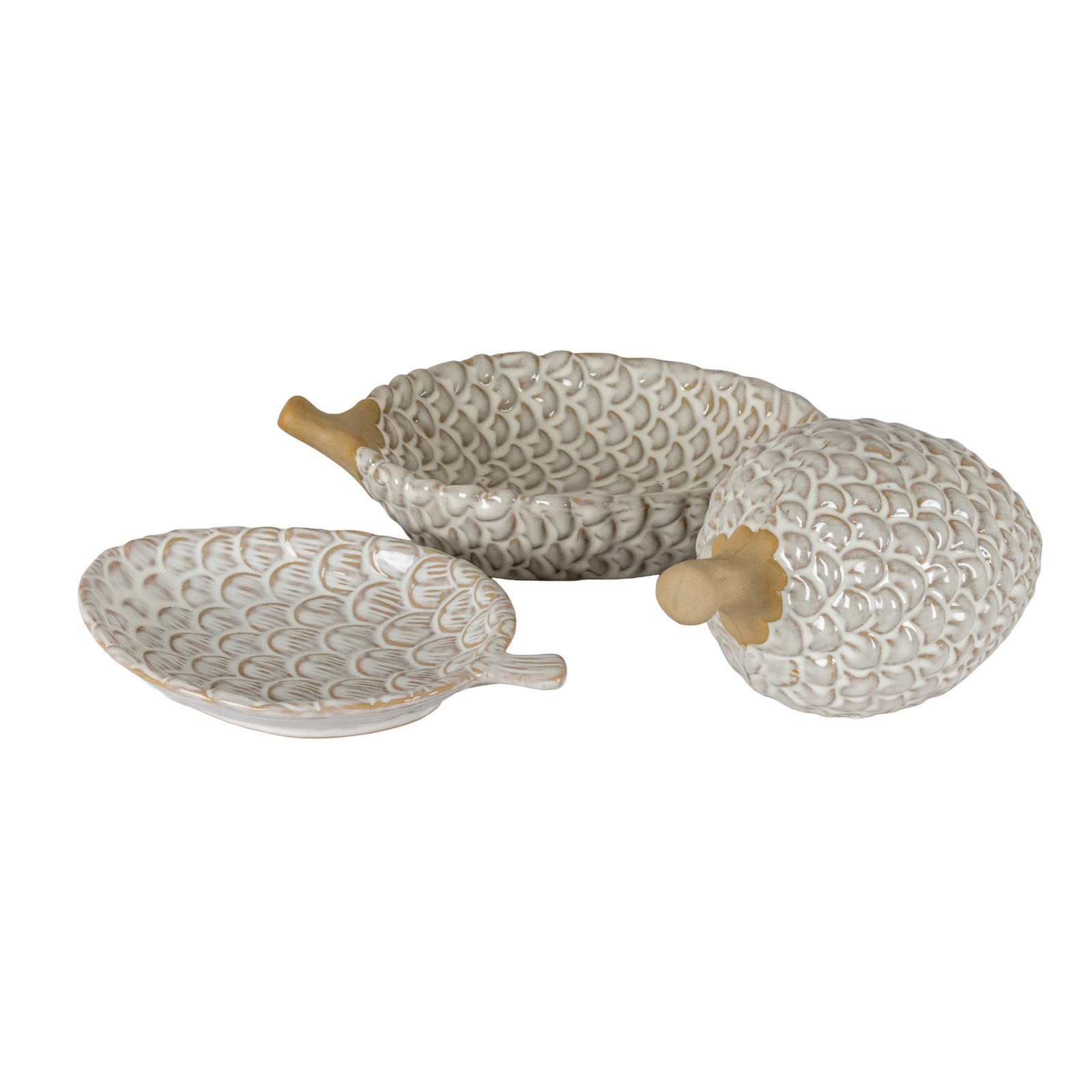 Alora Ceramic Pinecone Large Dish - Image 3