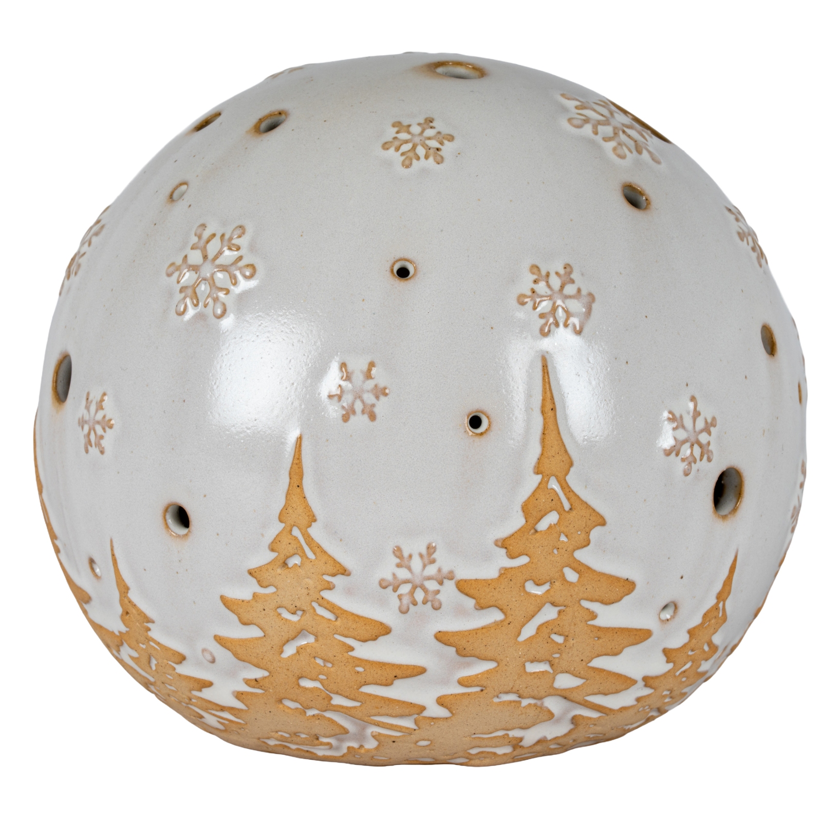 Alora Ceramic Large Ornament With LED Light - Image 1