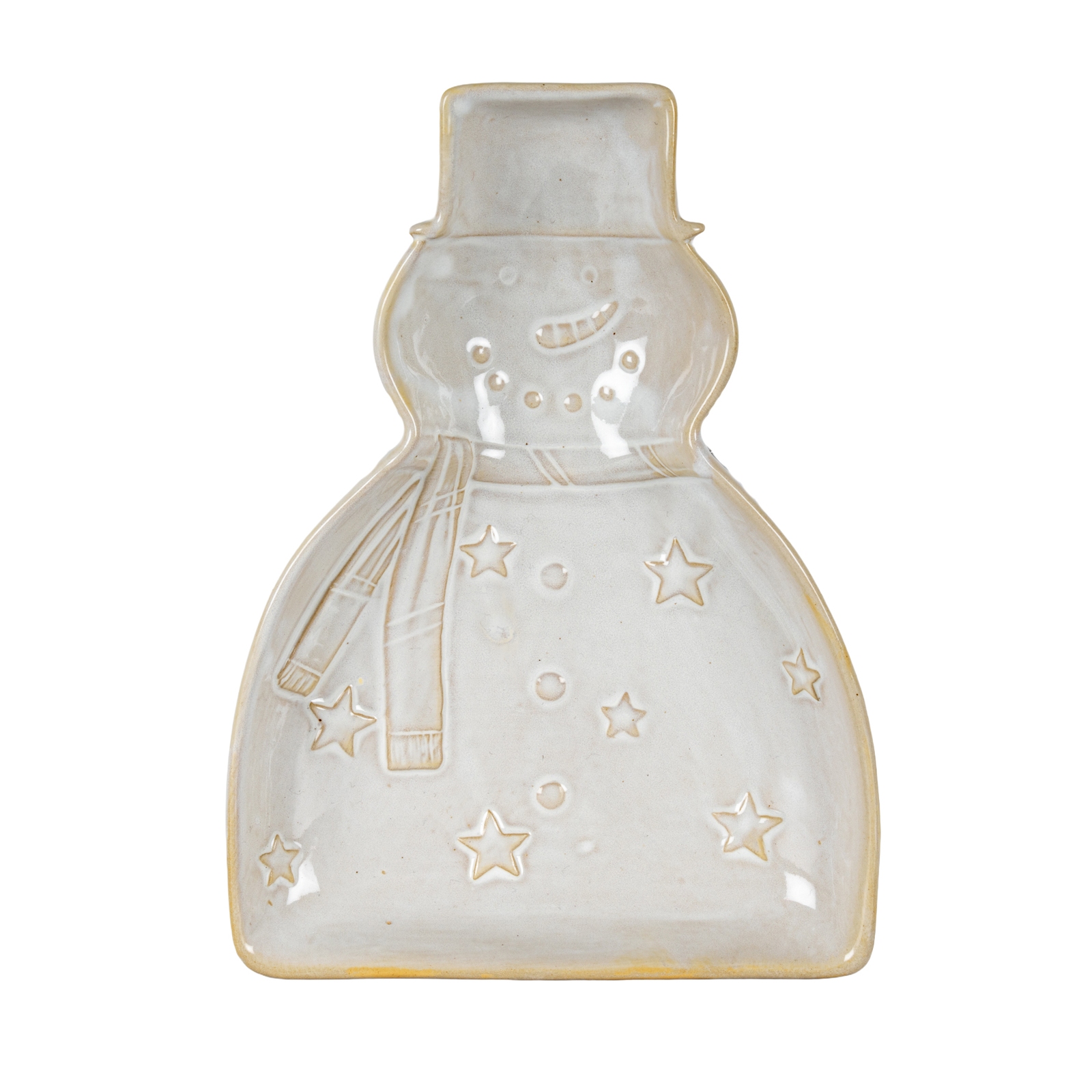 Alora Ceramic Snowman Dish - Image 2