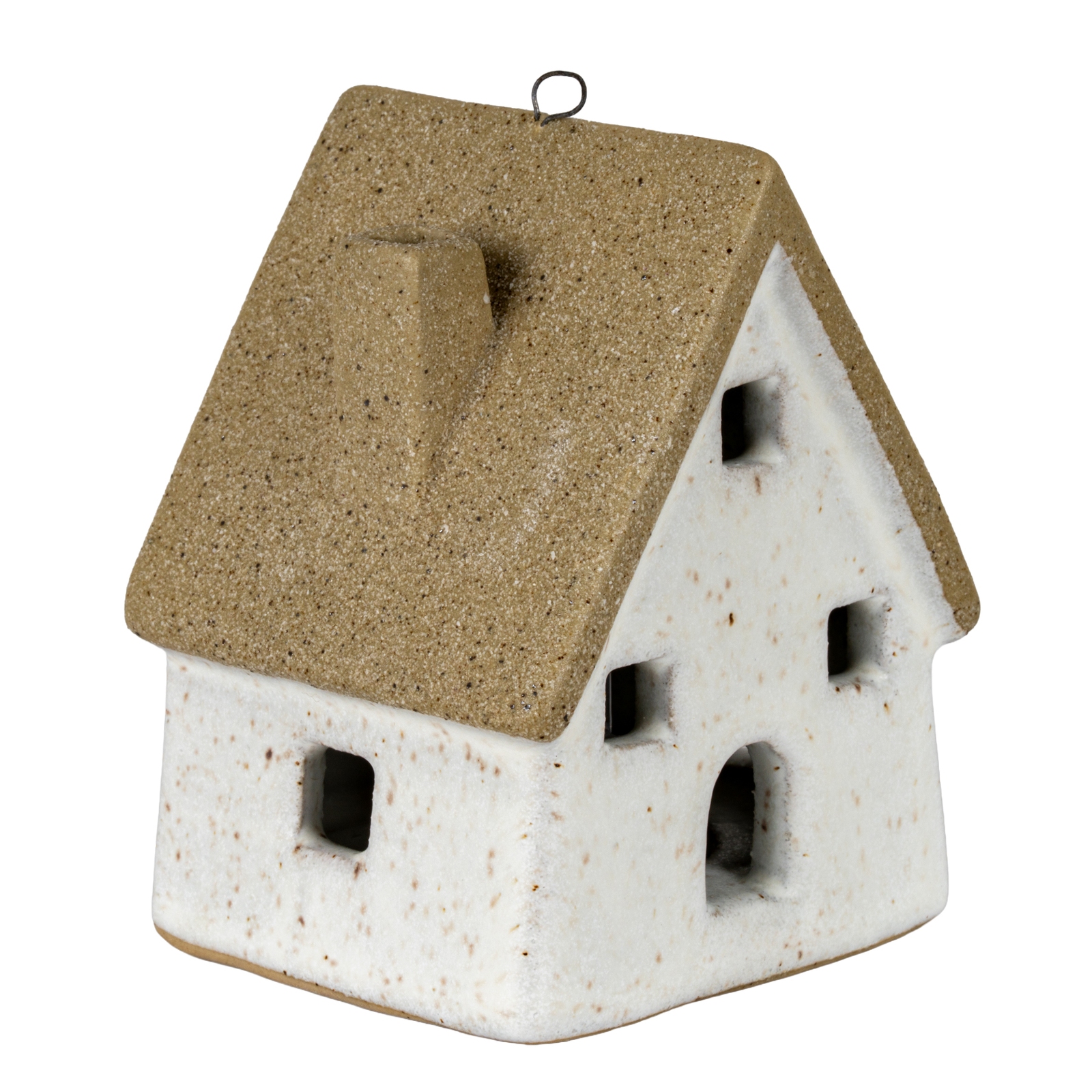Alora Ceramic Large Town Cottage With LED Lights - Image 2