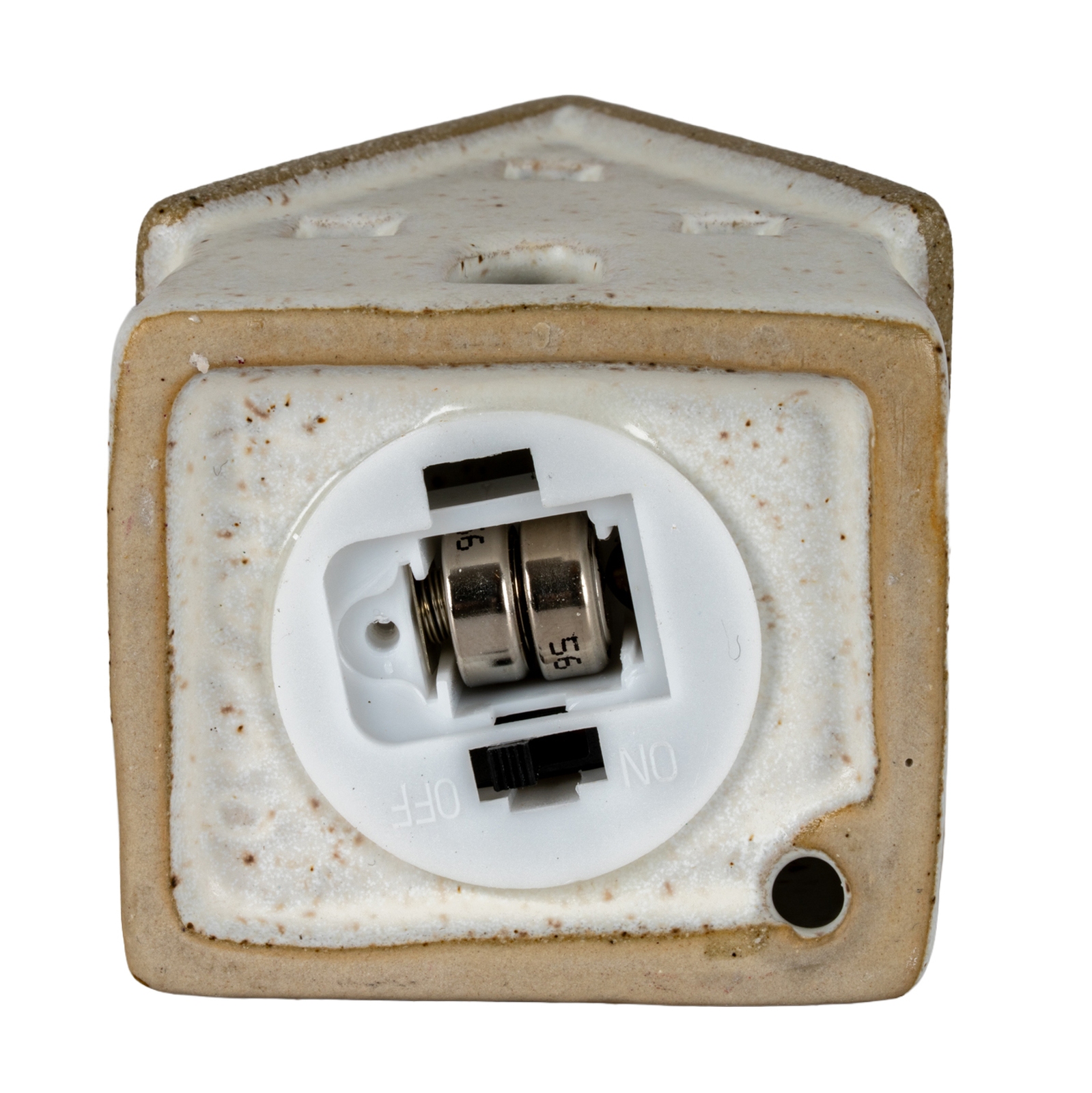 Alora Ceramic Large Town Cottage With LED Lights - Image 3