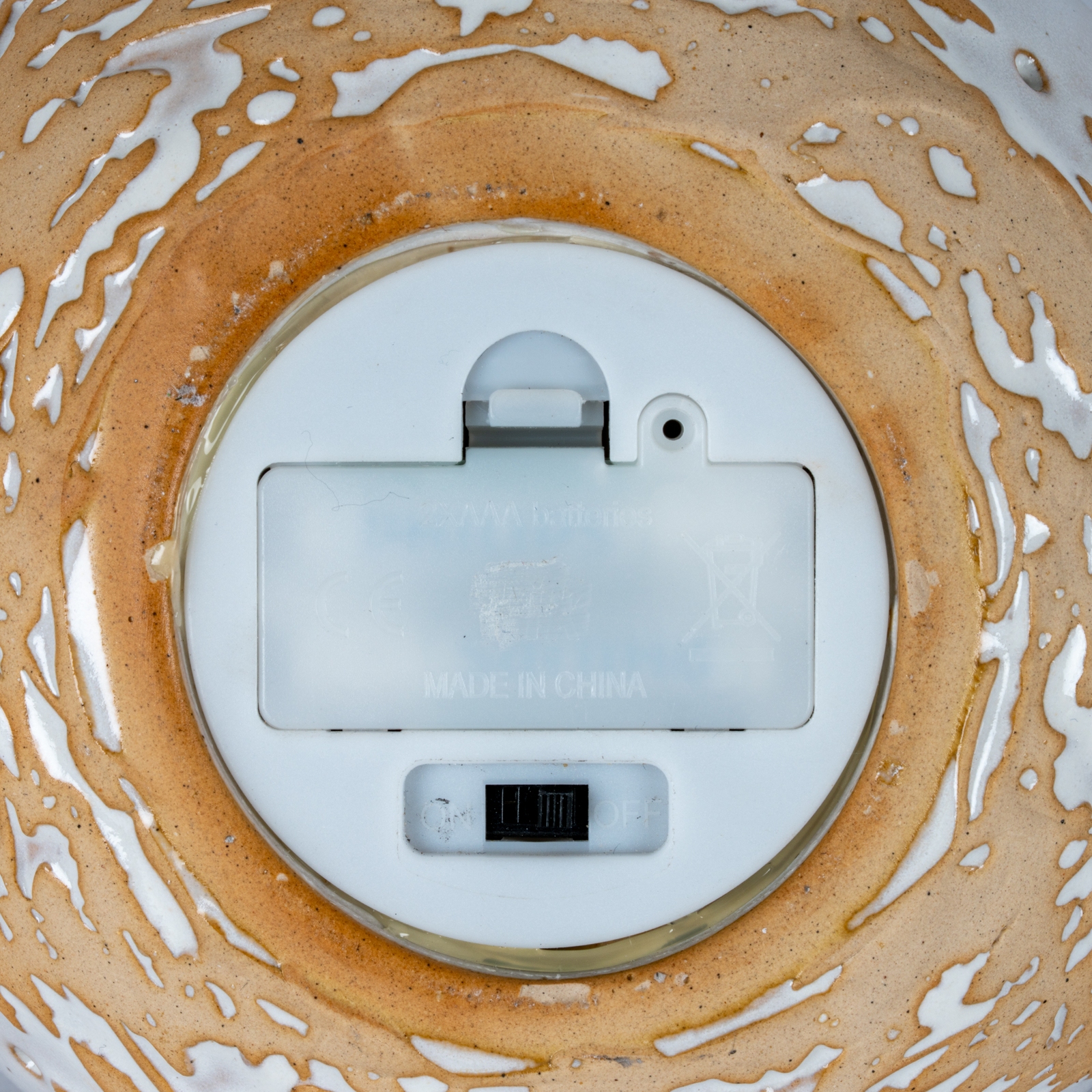 Alora Ceramic Small Snowman With LED Light - Image 5