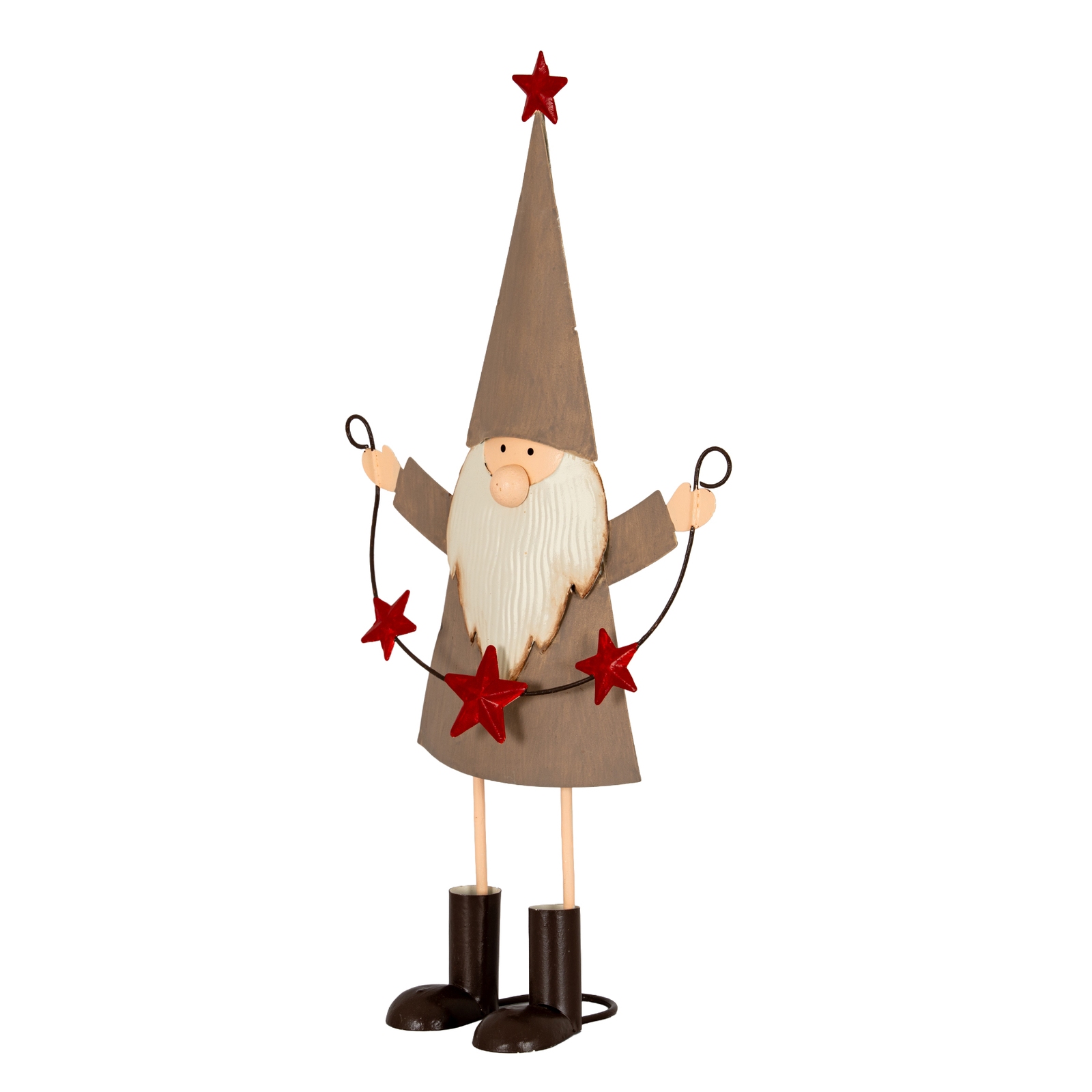 Cheeky Metal Elf with Star Garland - Image 2