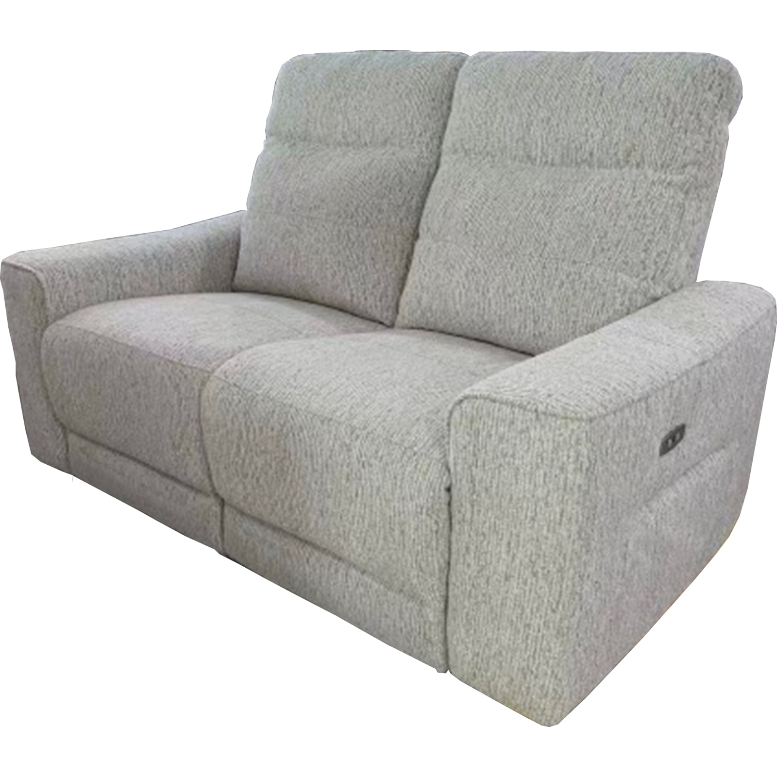 Nova Grey Electric Recliner 2 Seater Sofa - Image 1