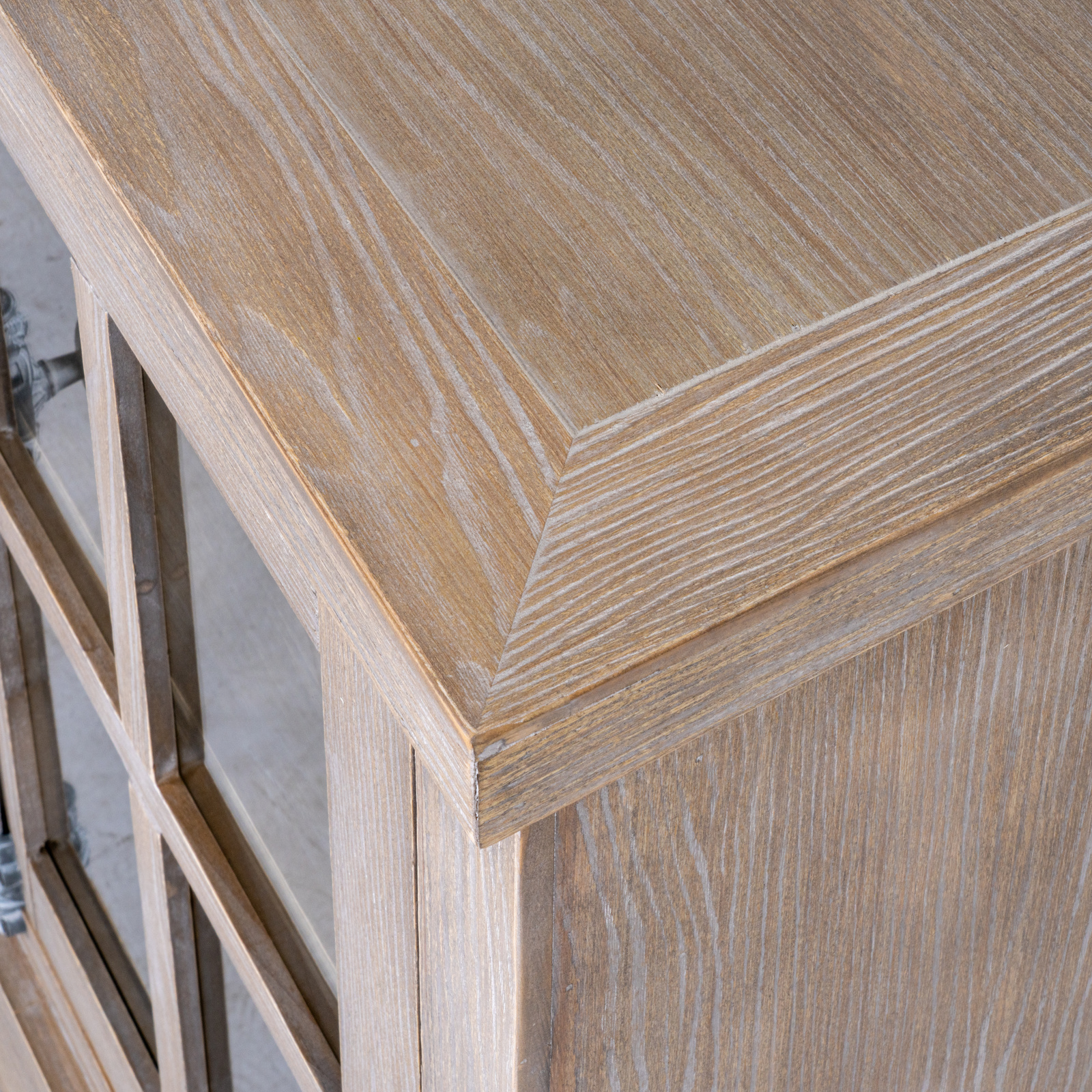 Haldon Collection 4 Door Glazed Sideboard - Image 6