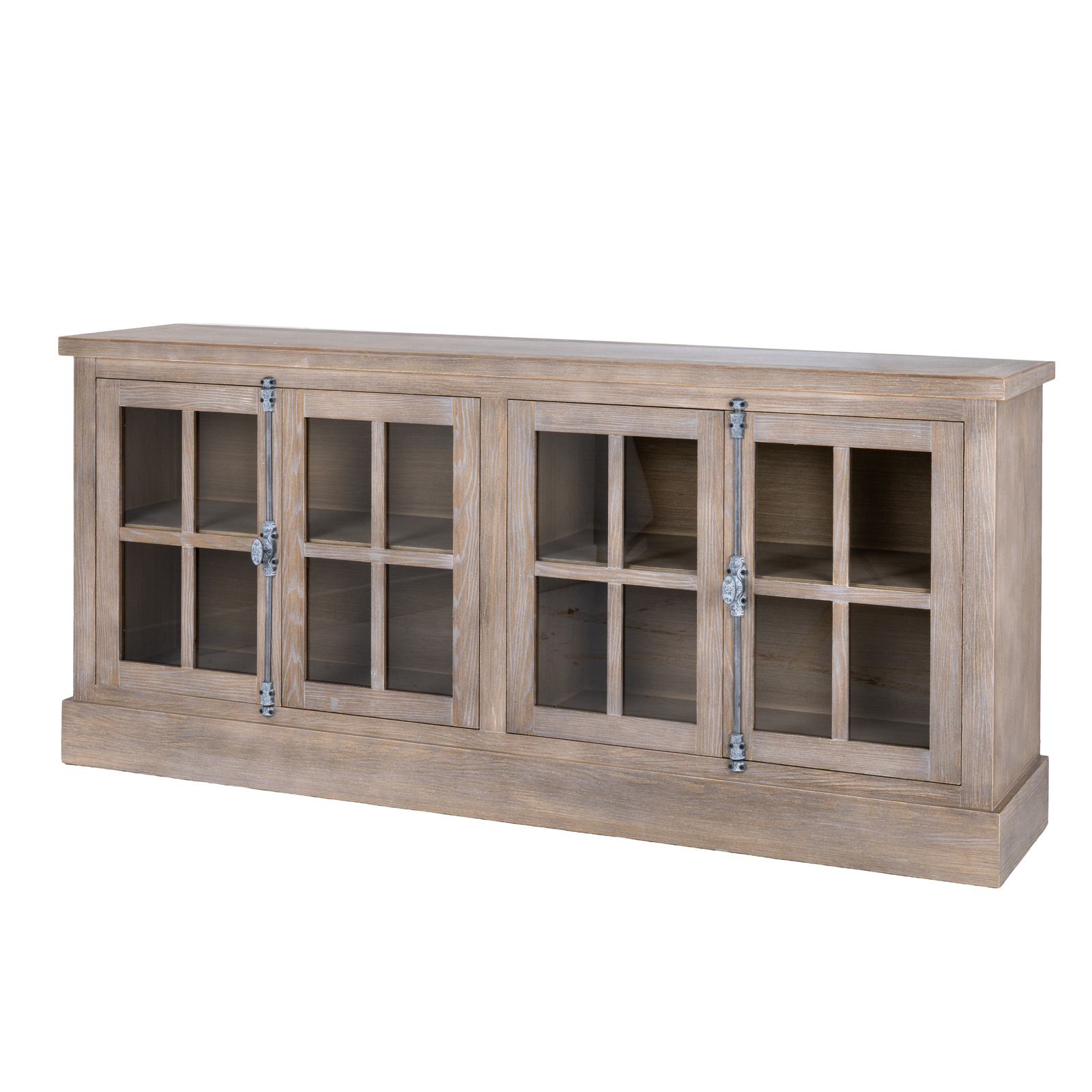 Haldon Collection 4 Door Glazed Sideboard - Image 1