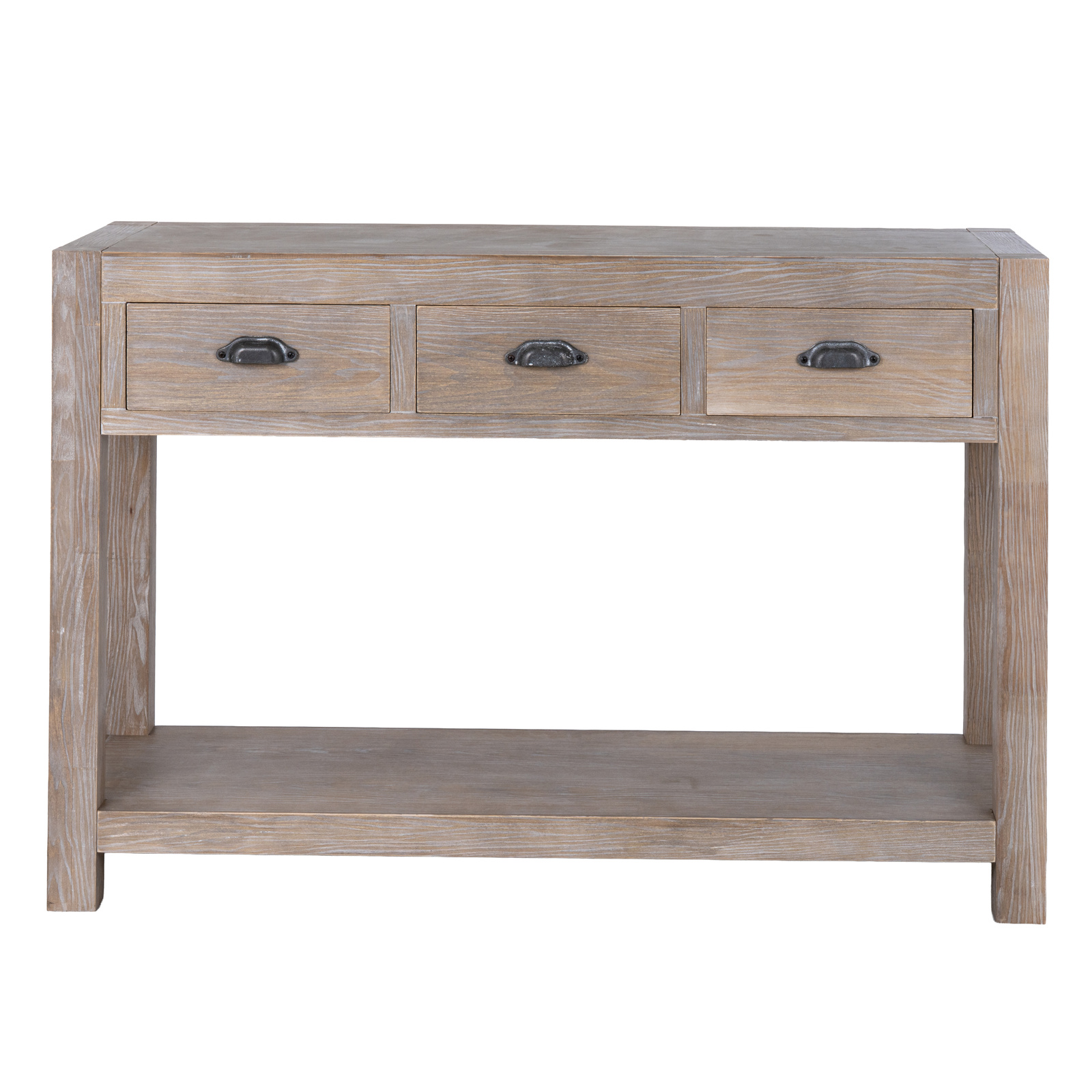 Haldon Collection 3 Drawer Console Table - Image 6