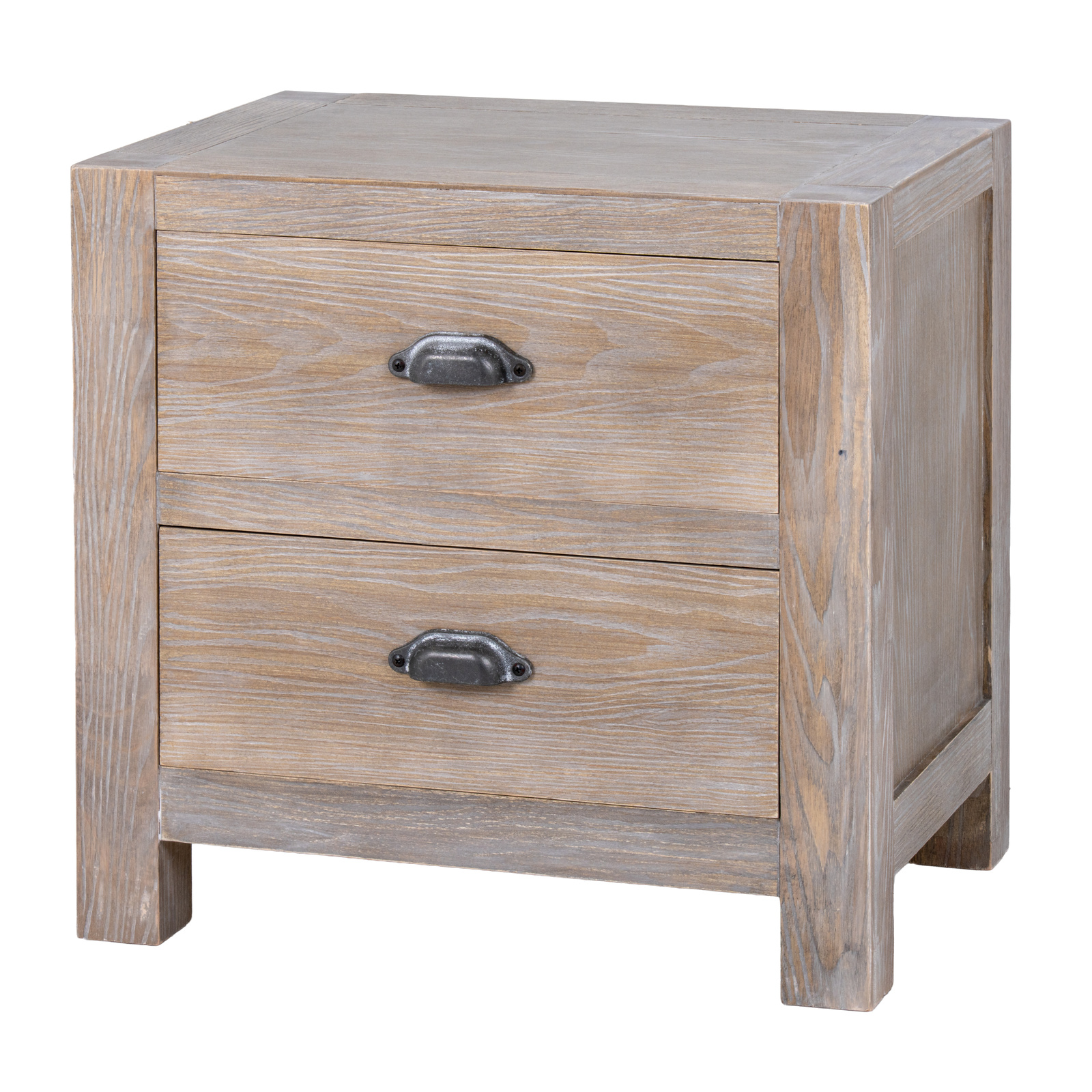 Haldon Collection 2 Drawer Bedside Table - Image 1