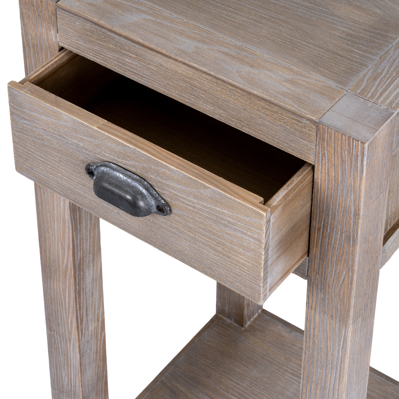 Haldon Collection Small 1 Drawer Lamp Table - Image 4