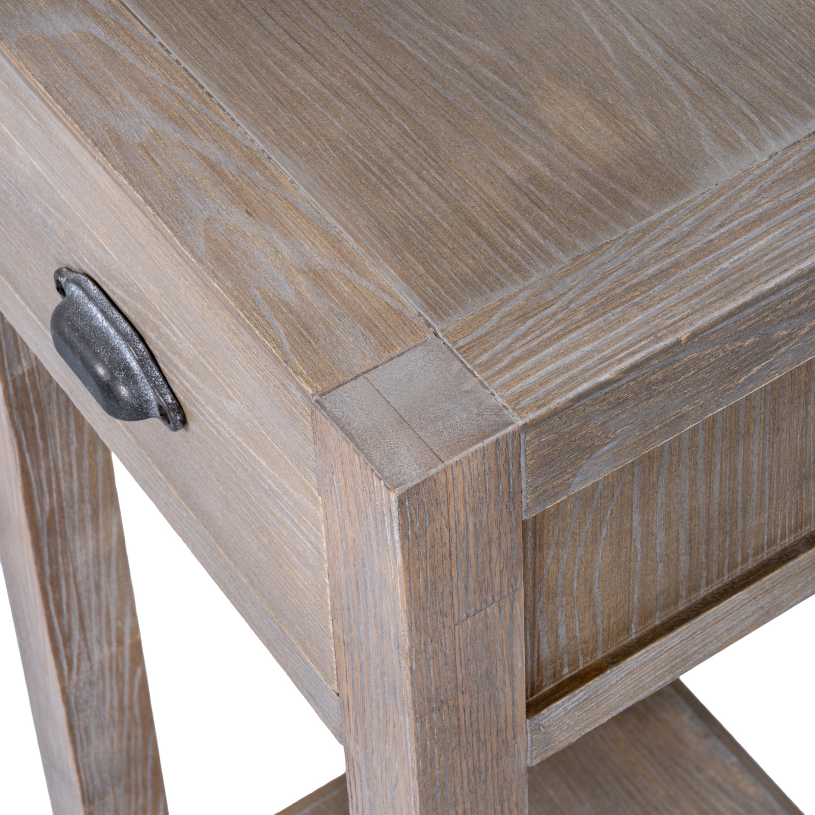 Haldon Collection Small 1 Drawer Lamp Table - Image 5