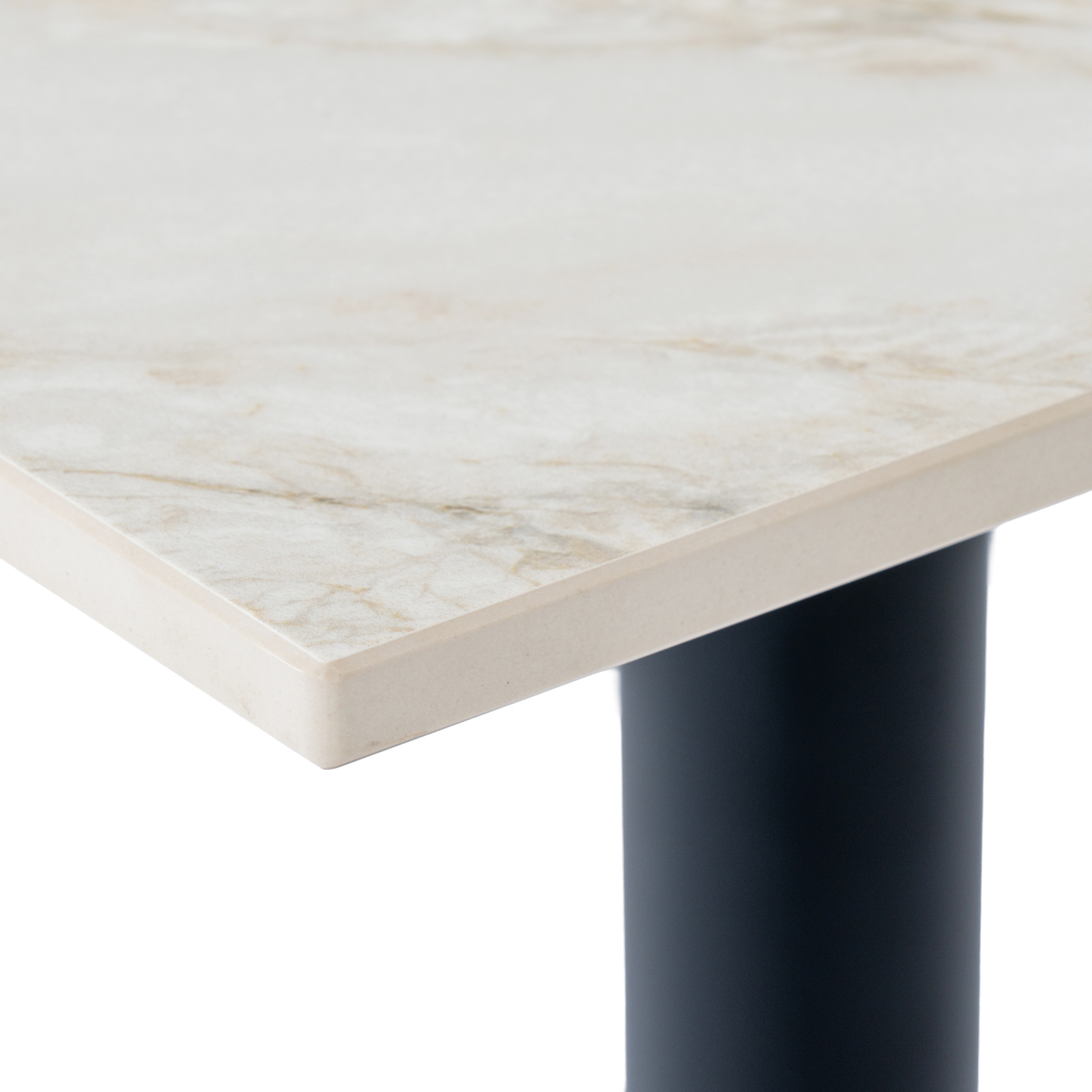 Romanby Stone Square Dining Table - Image 4