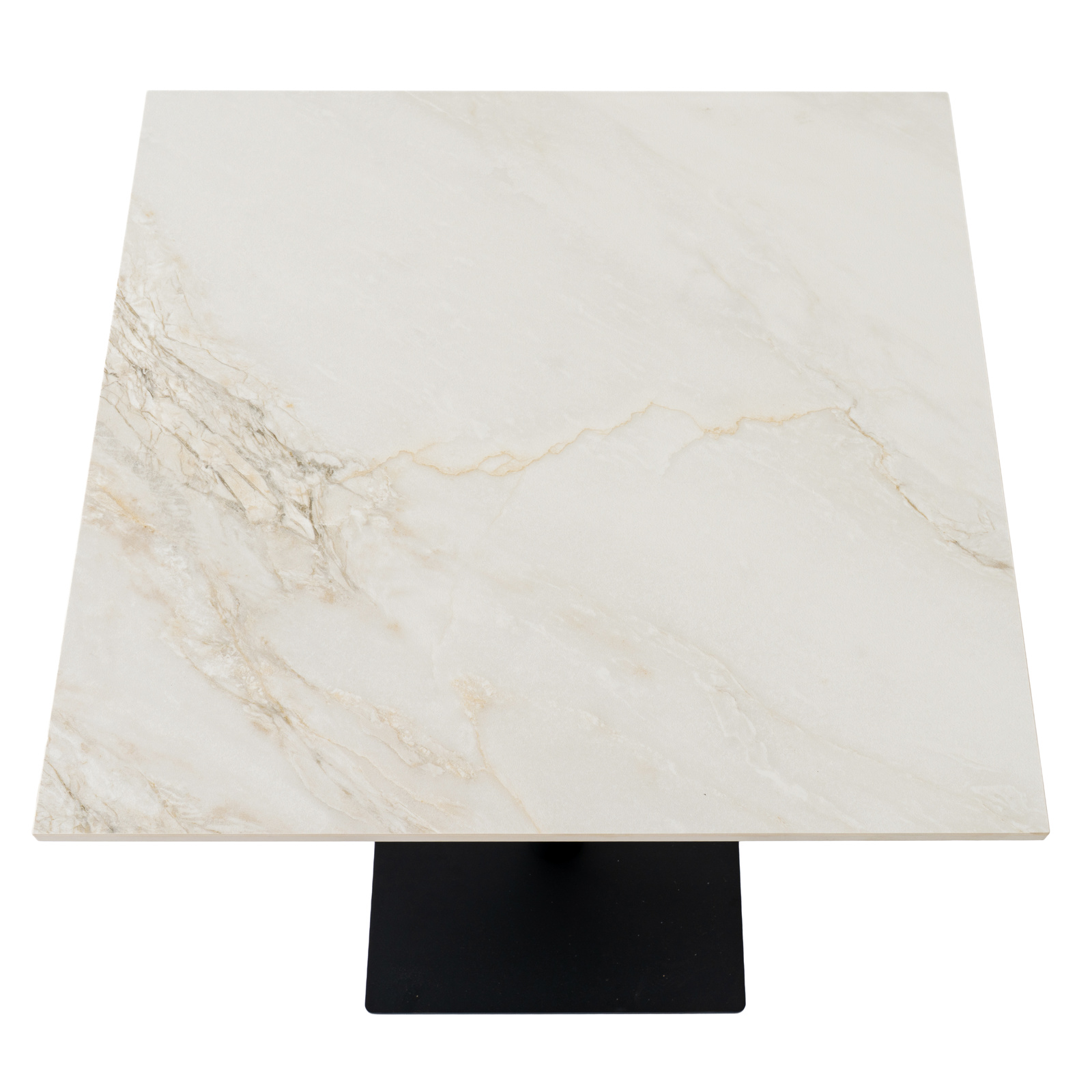 Romanby Stone Square Dining Table - Image 5
