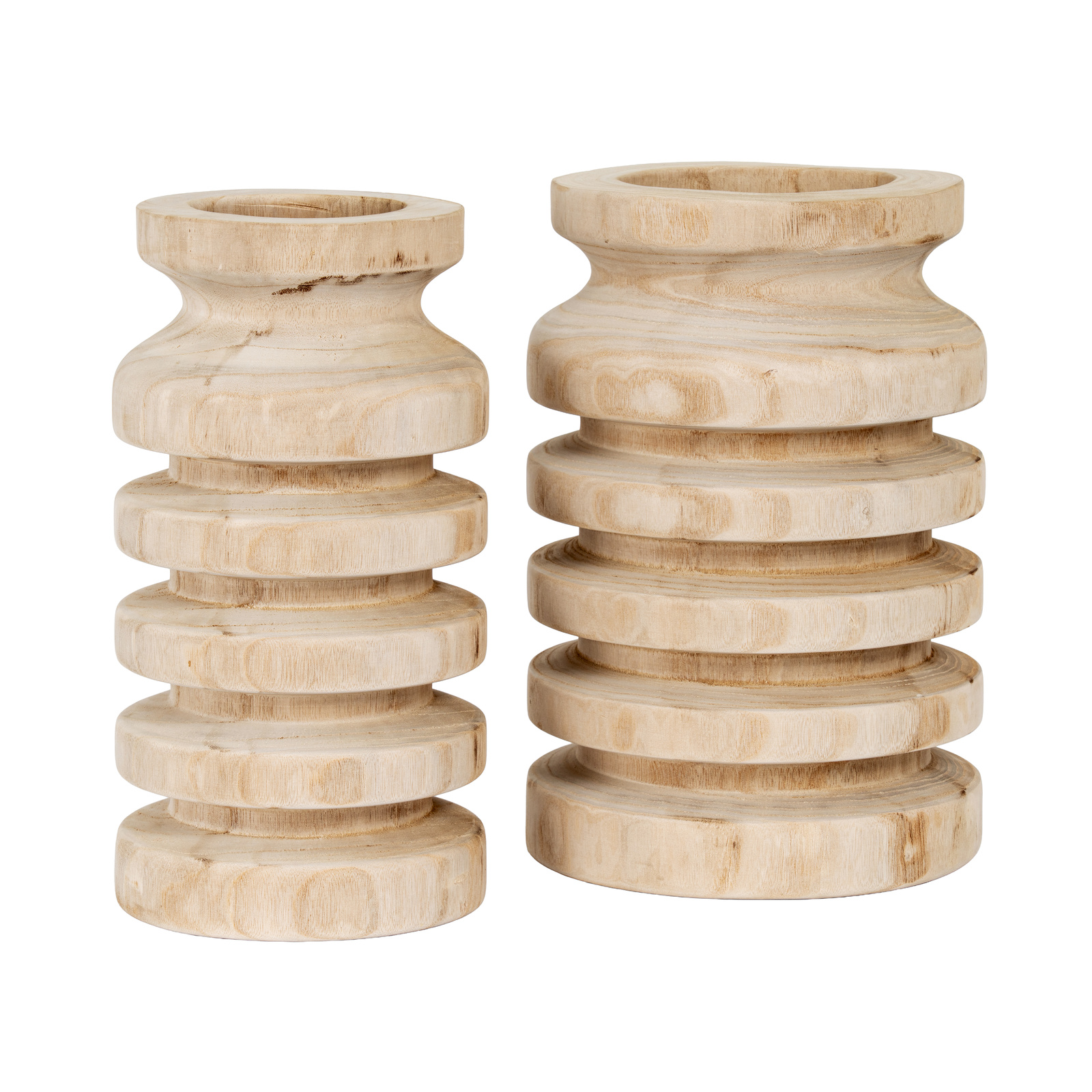 Artisan Ribbed Vase - Image 4