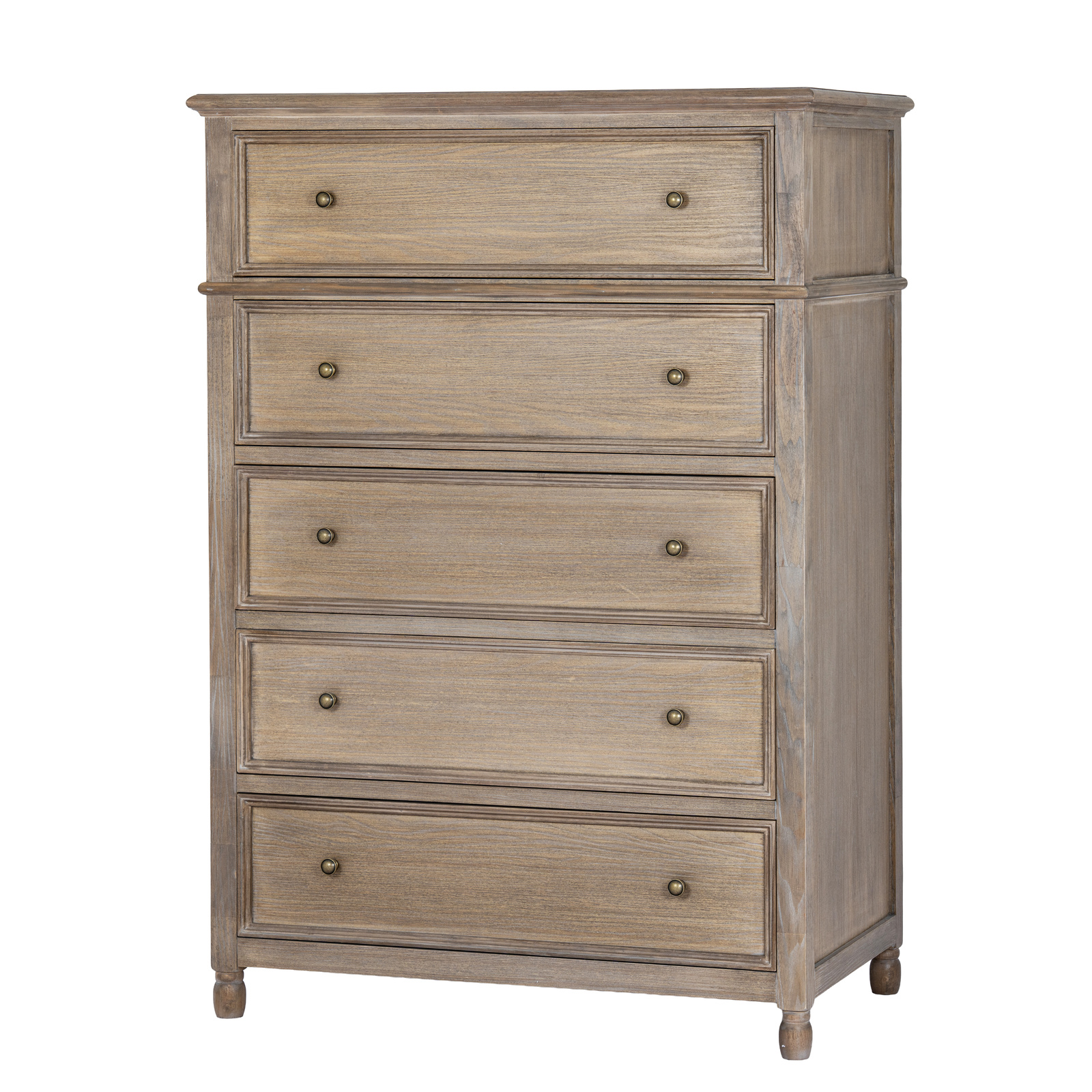 Delphine Collection Tall 5 Drawer Chest - Image 1