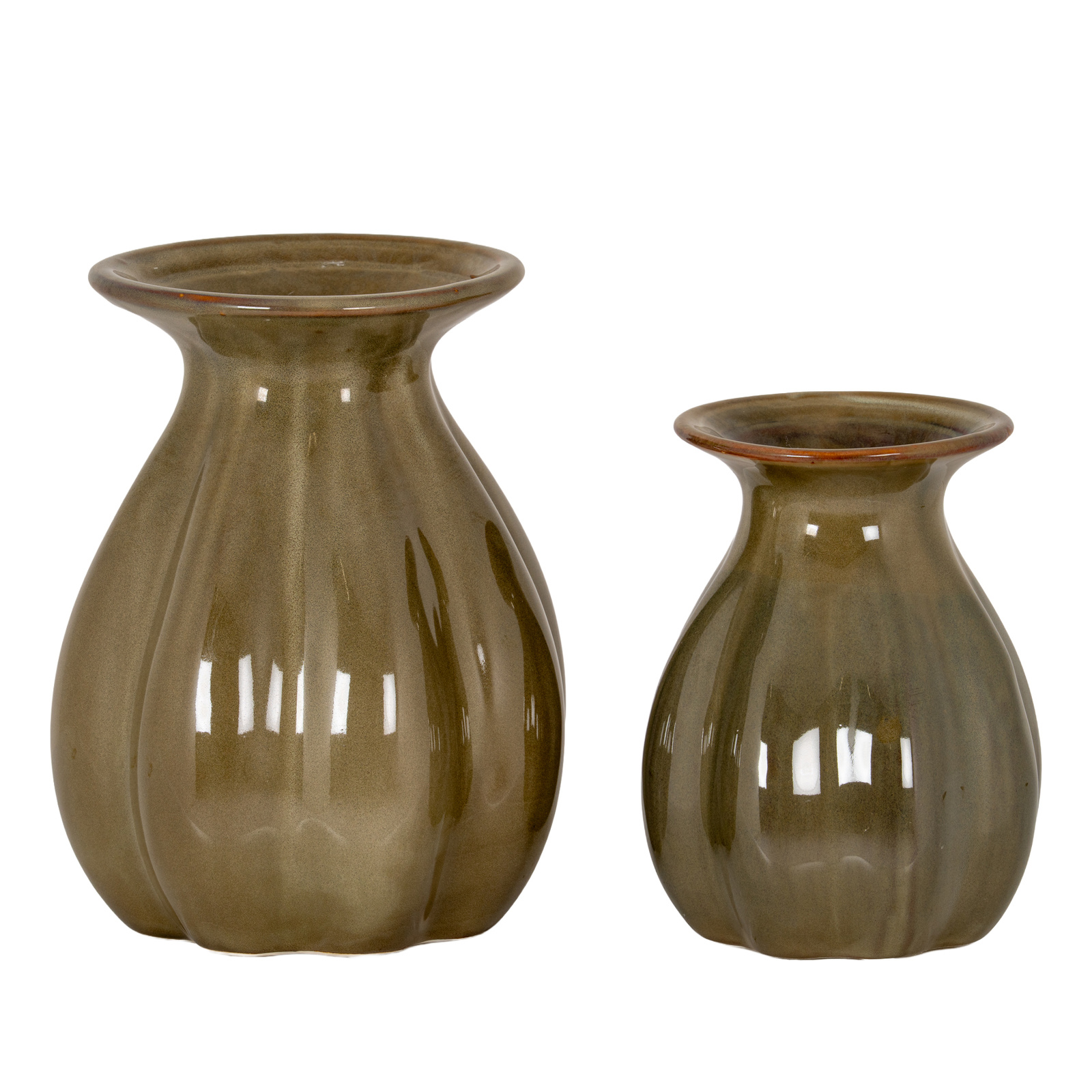 Orin Large Sage Bud Vase - Image 2