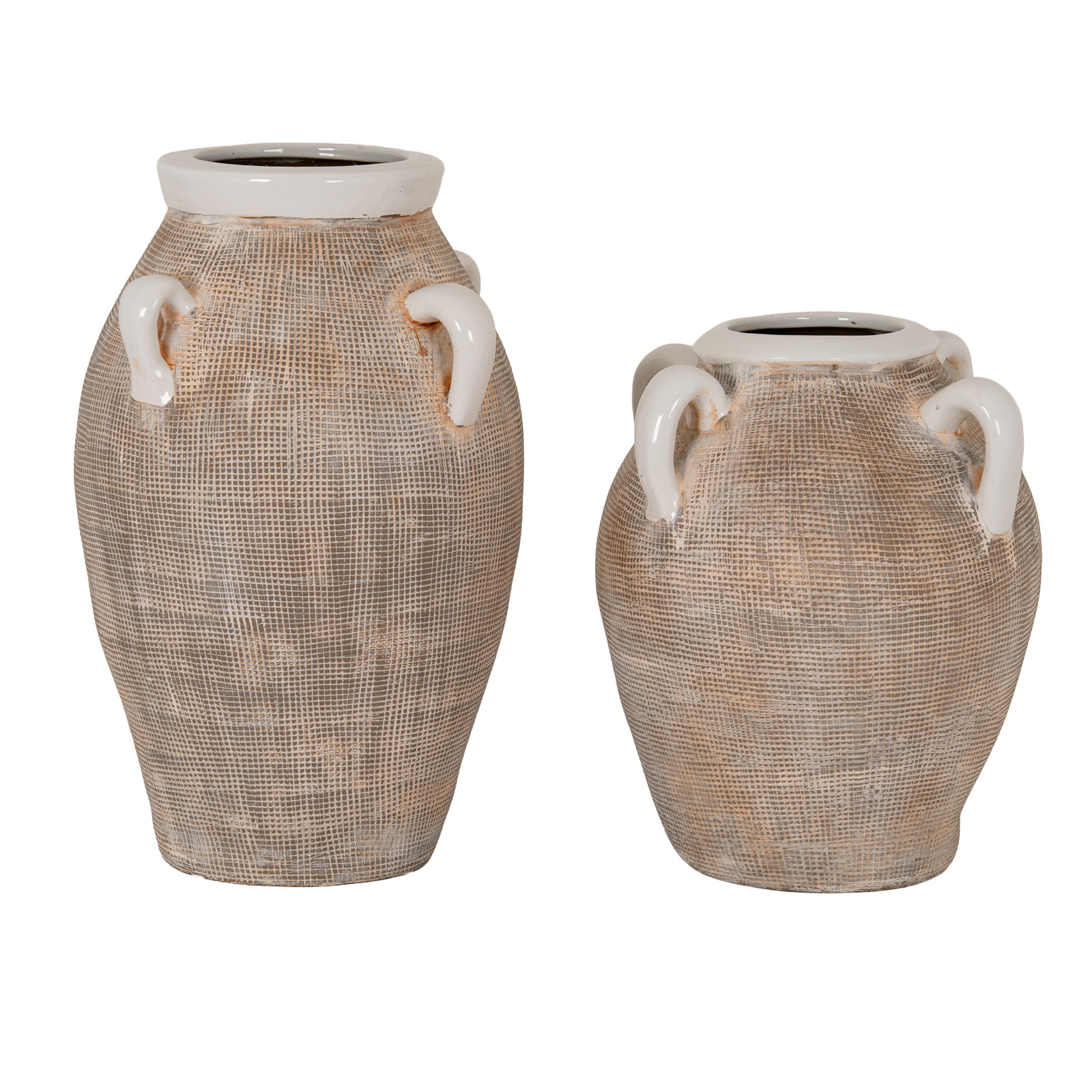 Ostra Medium Ceramic Amphora Vase - Image 2