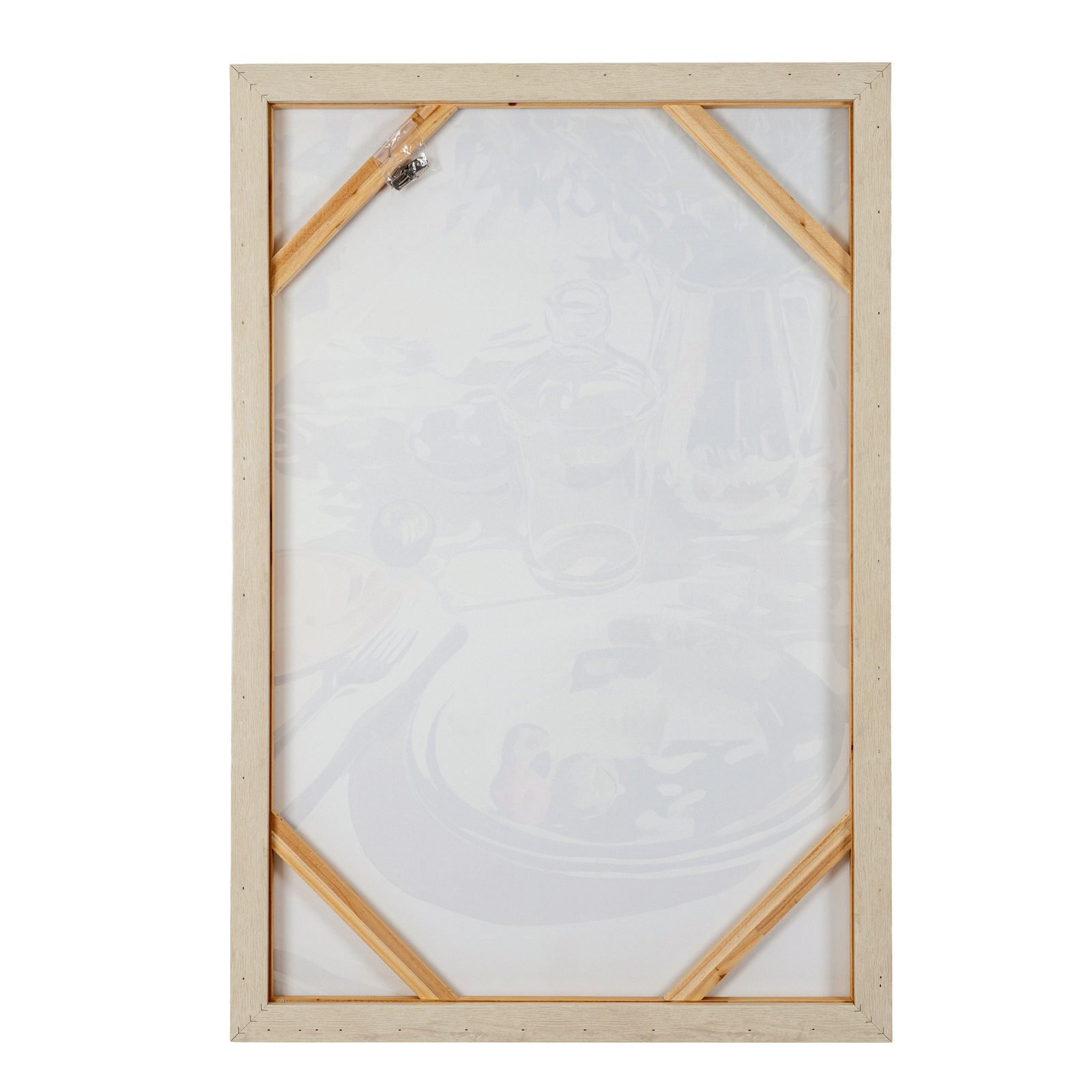 Alfresco Evening Hand Painted Canvas in Frame - Image 5