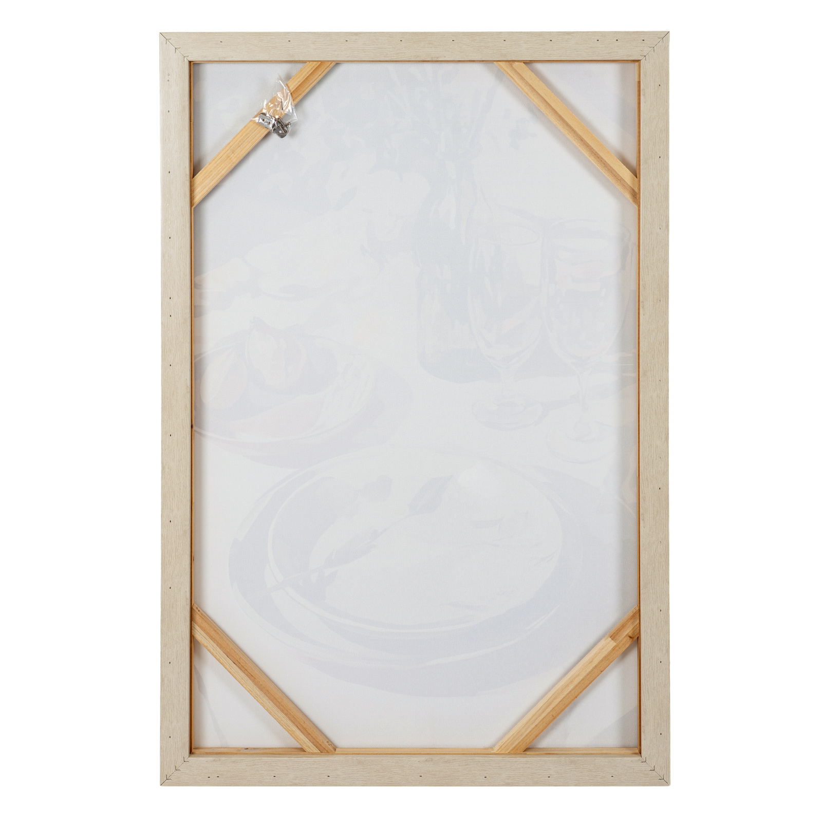 Alfresco Morning Hand Painted Canvas in Frame - Image 6