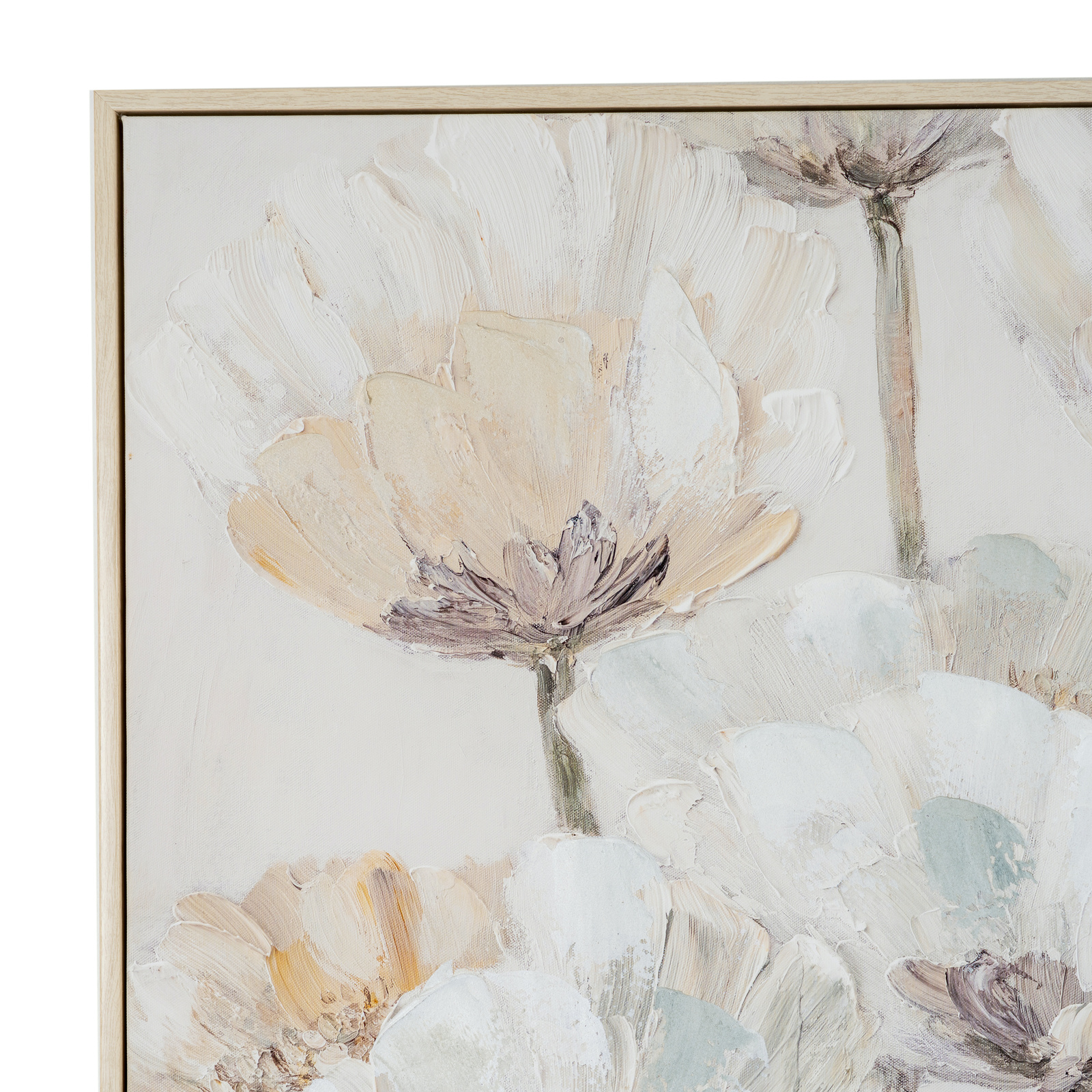 Poppy Meadow Handpainted Canvas in Frame - Image 3