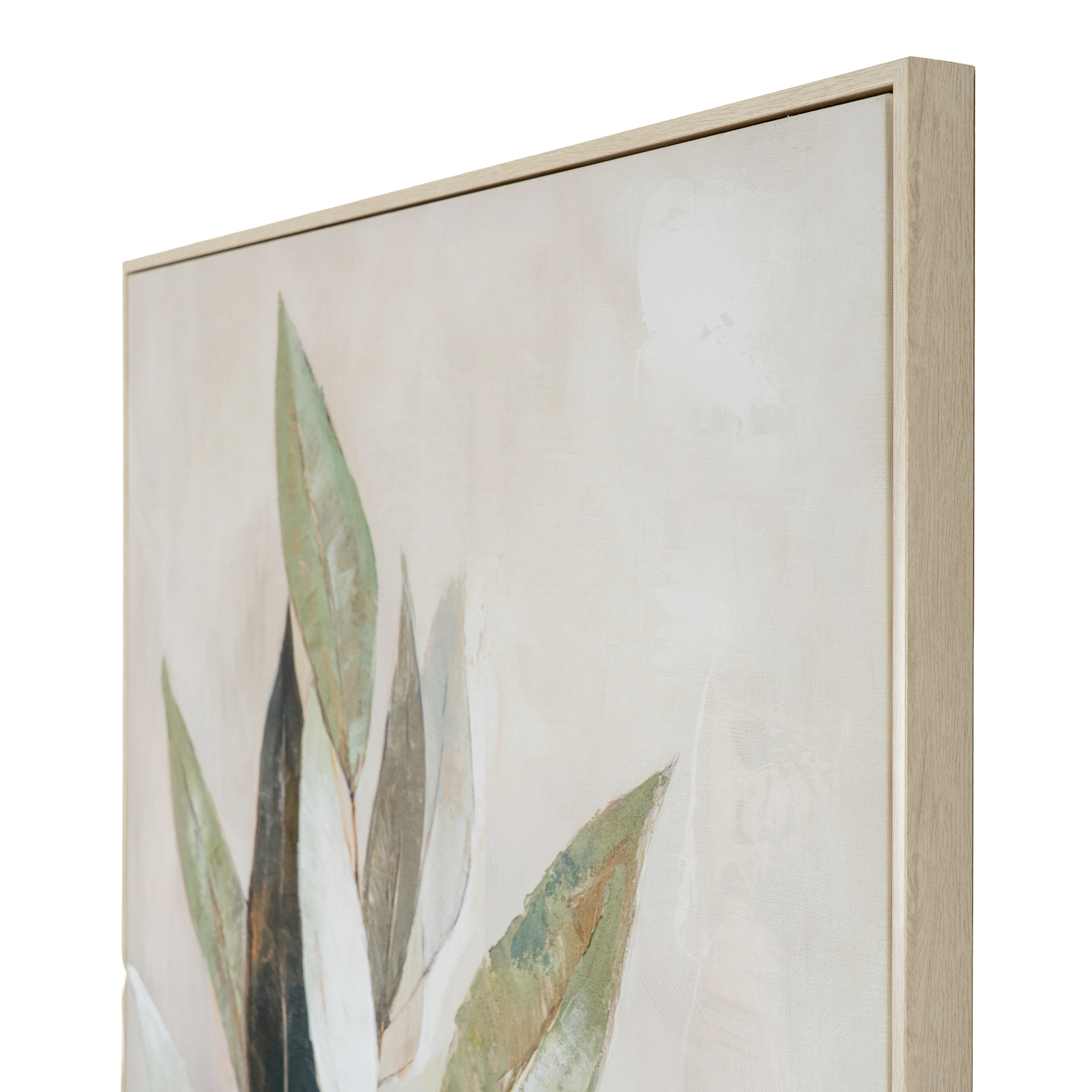 Willow Shade Handpainted Canvas in Frame - Image 4