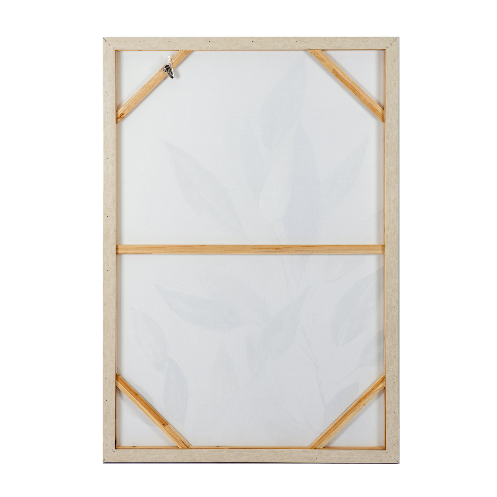 Willow Shade Handpainted Canvas in Frame - Image 6